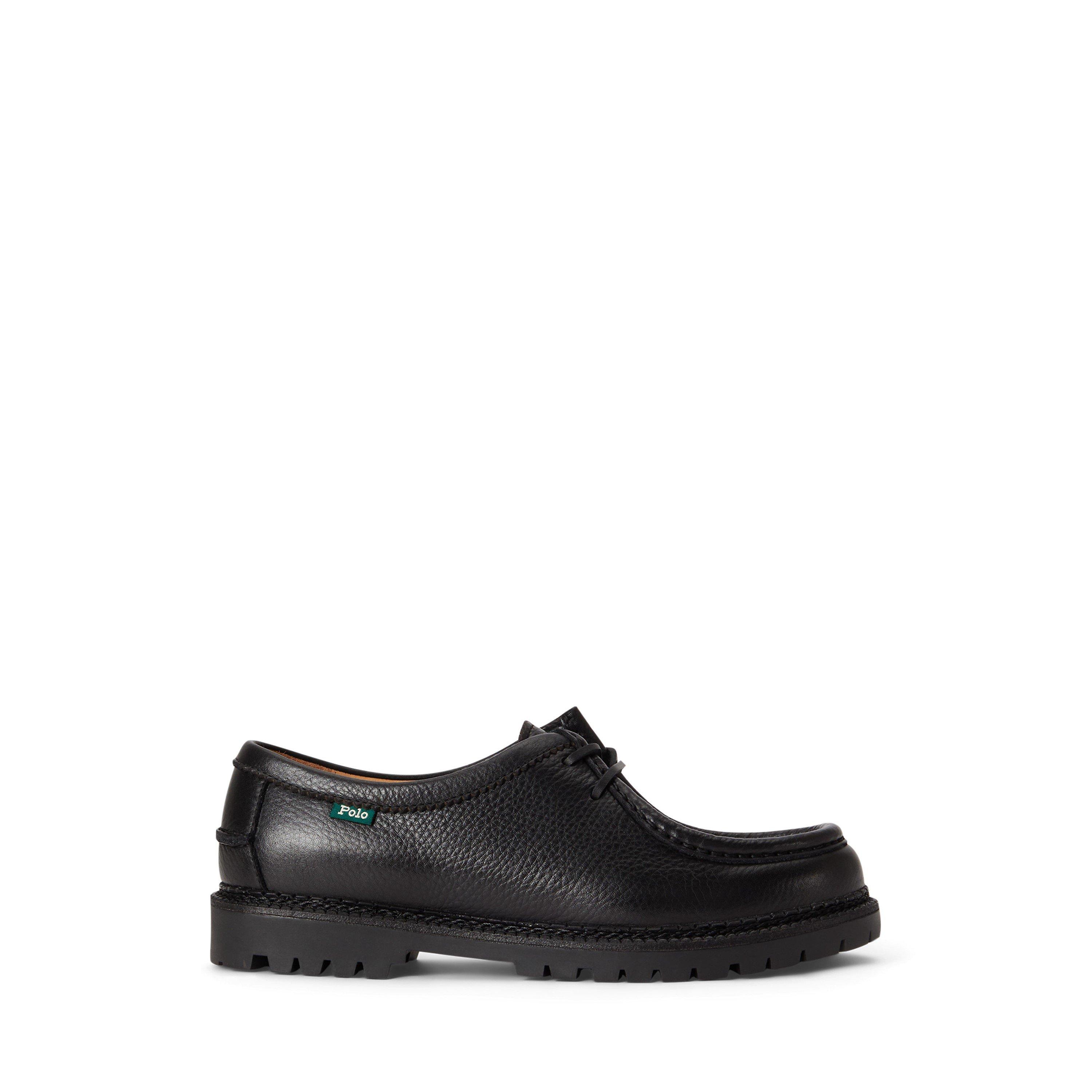 Polo Ralph Lauren | Men's Jett Apron Leather Moc-Toe Shoes