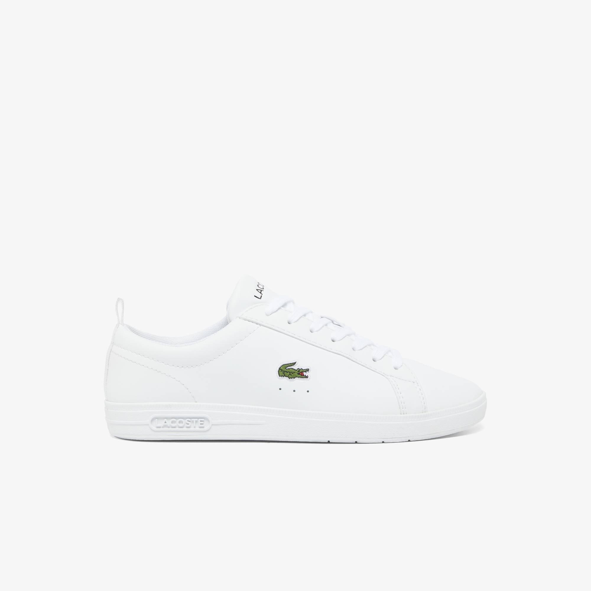 Lacoste Women's Carnaby Low Top Trainers - White - 6 (39.5)