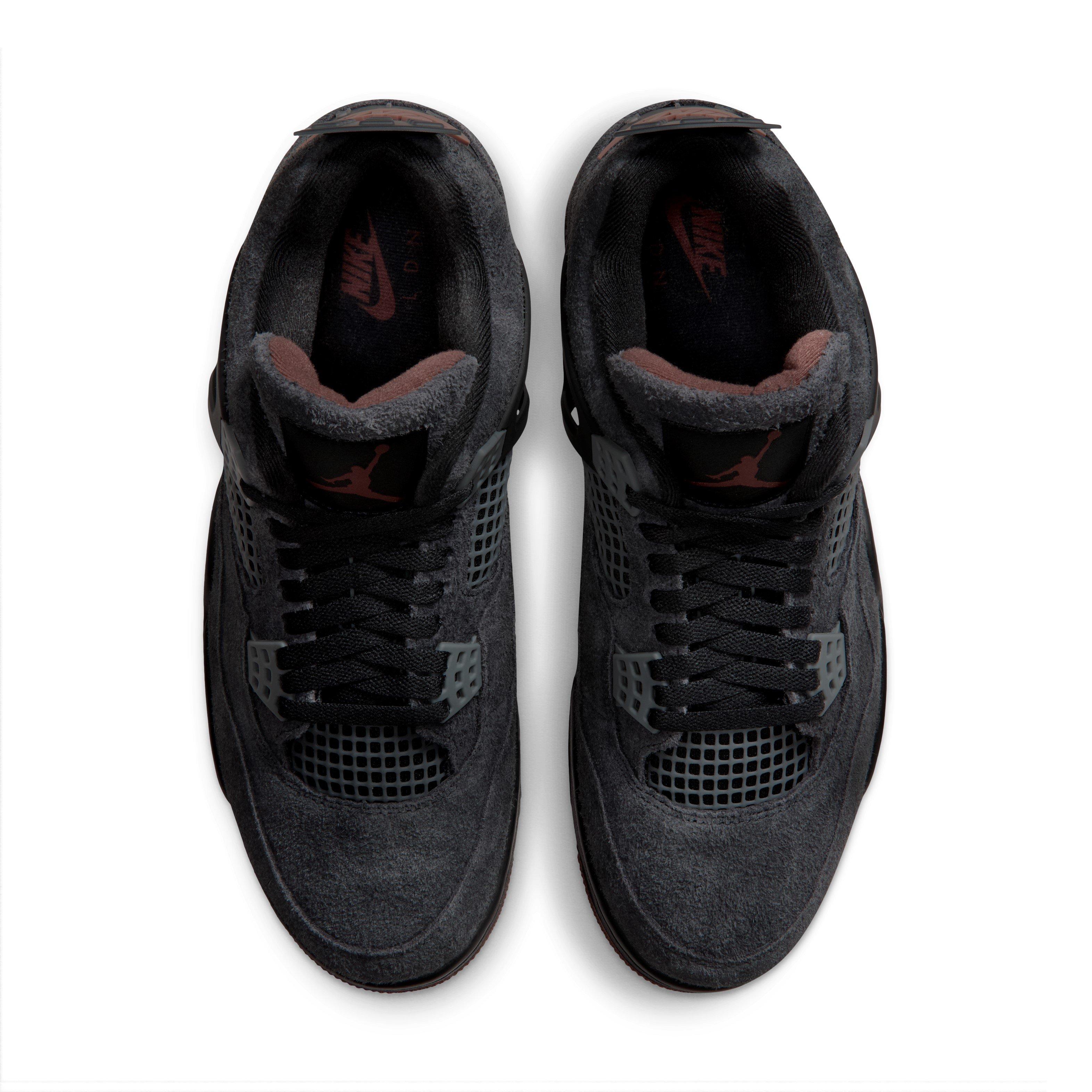 Black/Red Bark - Air Jordan - Air Jordan 4 Retro London - 7