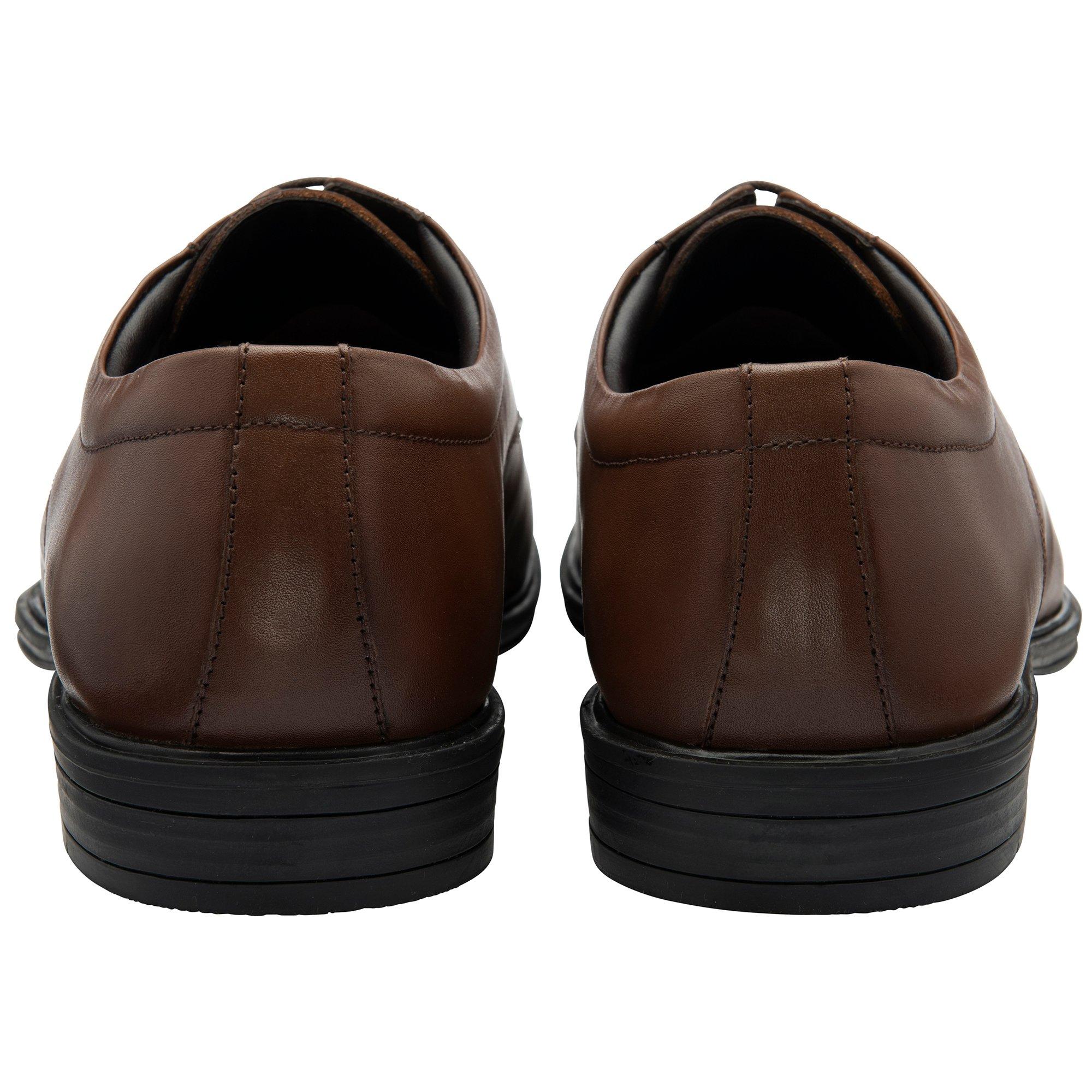 Brown - Lotus Shoes - Men's Thirsk Leather Derby Shoes - 3