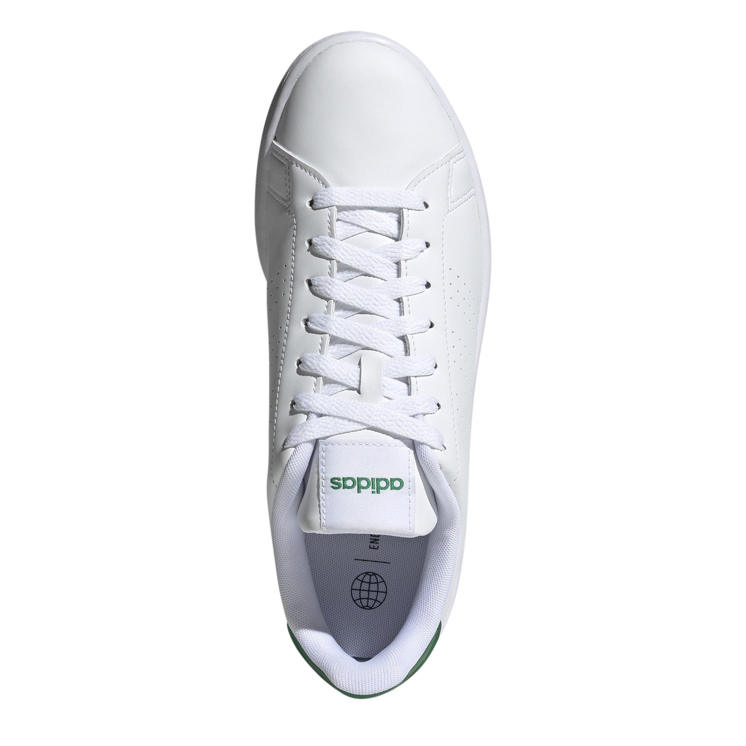 Wit/Groen - adidas - Advantage Trainers - 5