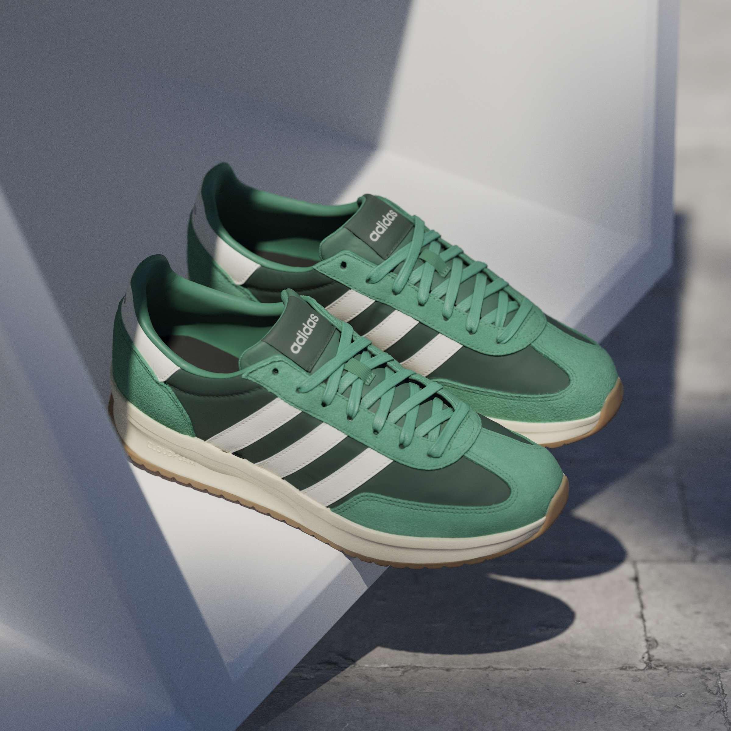 Coll Green/Whte - adidas - Run 70s 2.0 Mens Shoes - 12