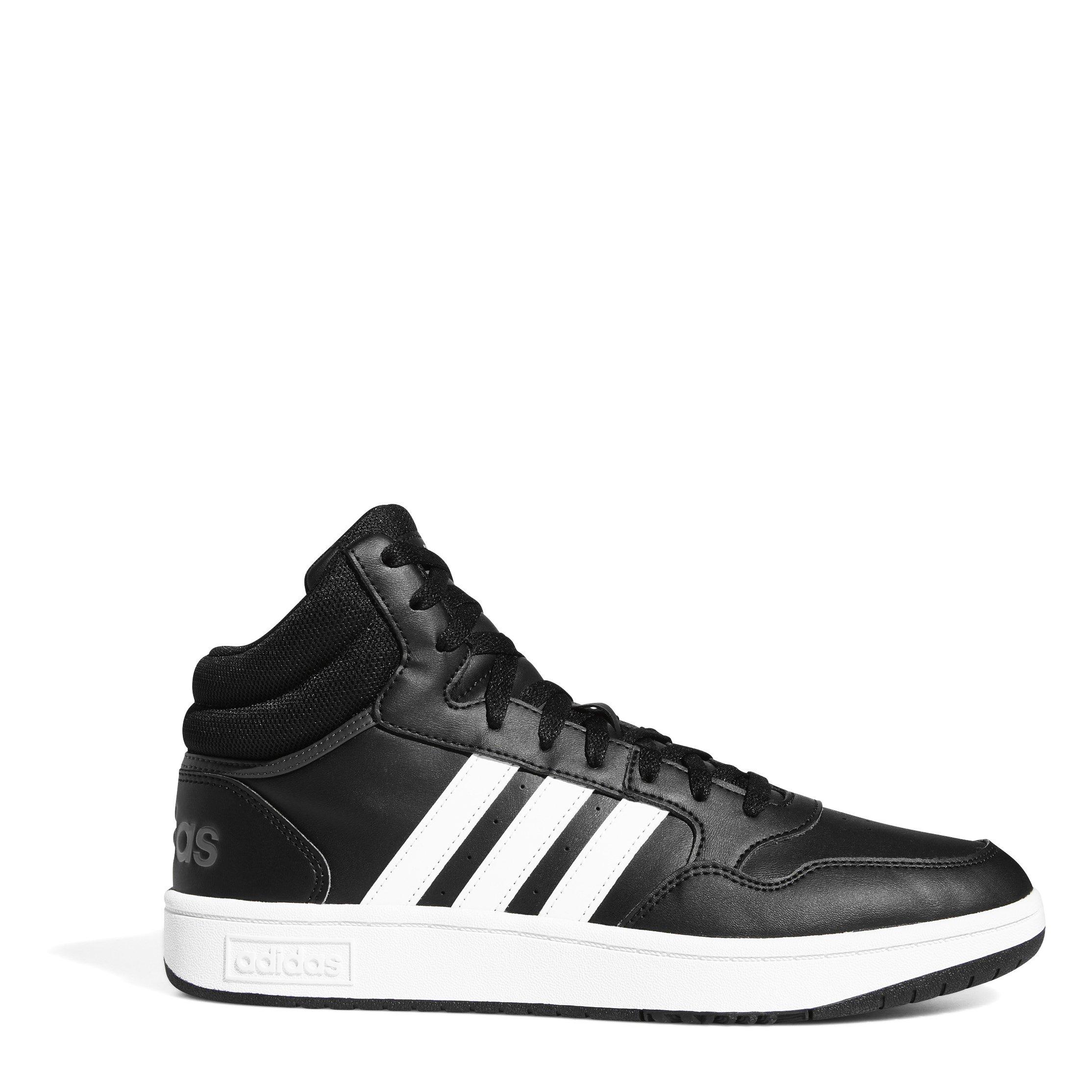 Nero/Bianco - adidas - Hoops 3.0 Mid Classic Vintage Shoes Mens - 1