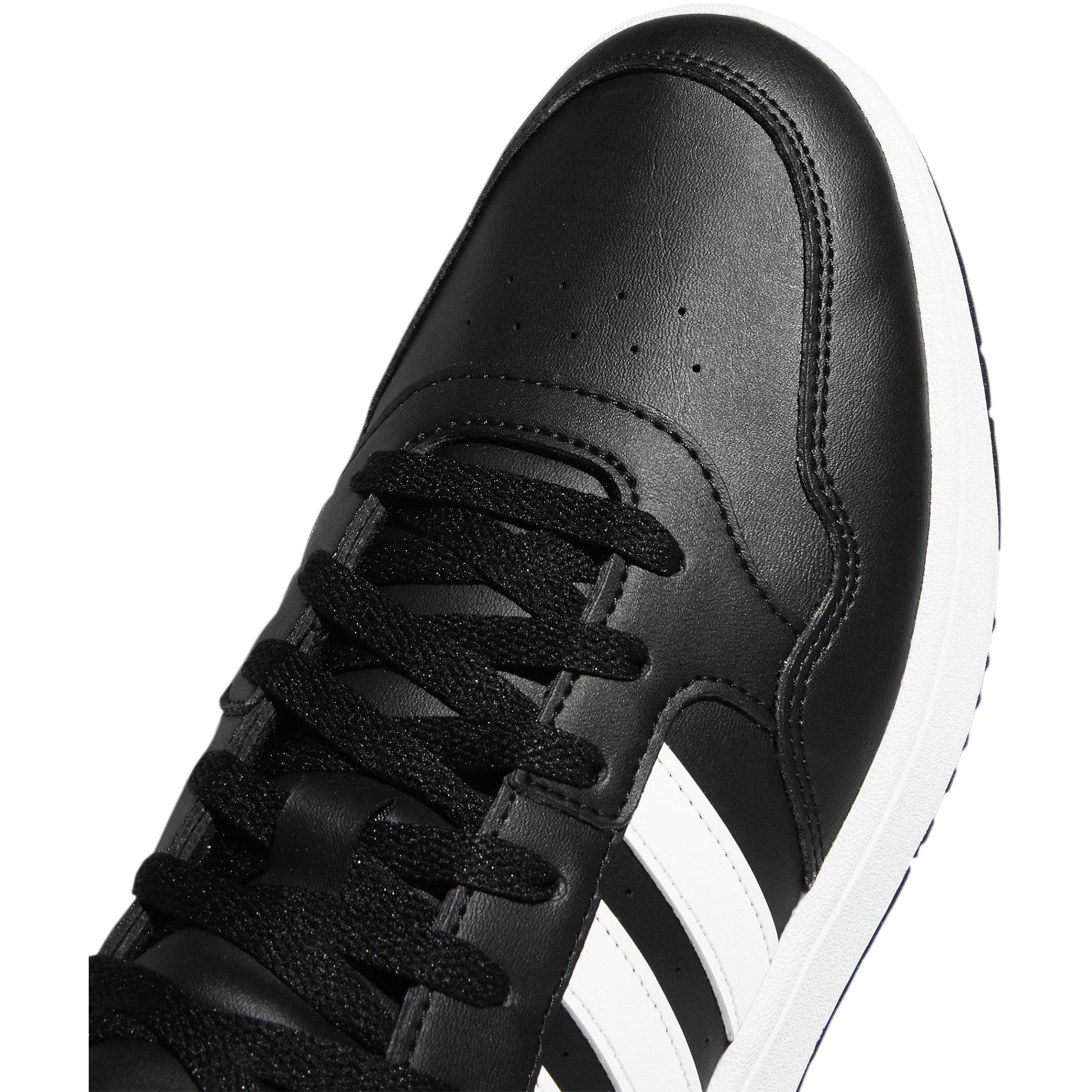 Schwarz/Weiß - adidas - Hoops 3.0 Mid Classic Vintage Shoes Mens - 8