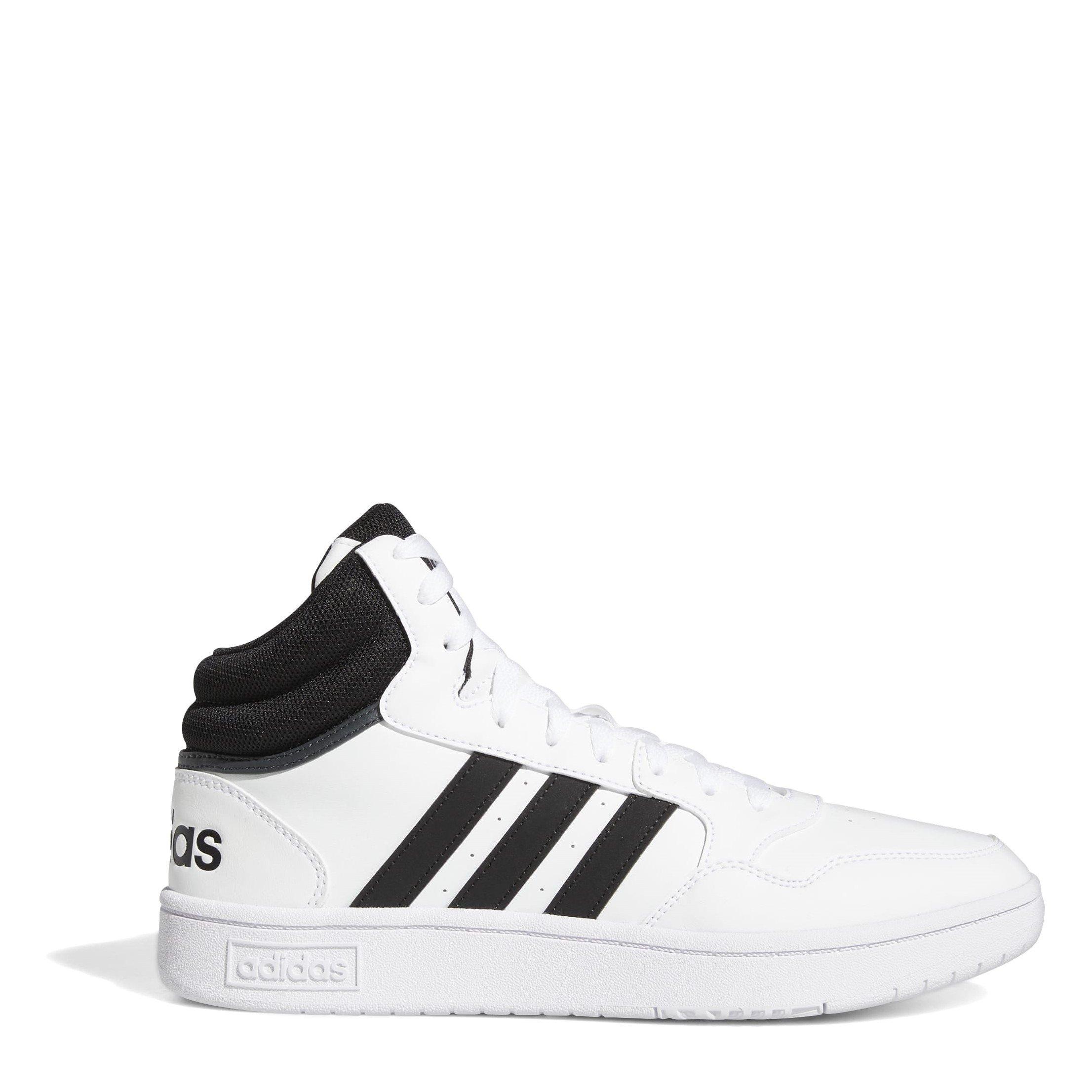 adidas Hoops 3.0 Mid Classic Vintage Shoes Mens Basketballtrainer Sports Direct