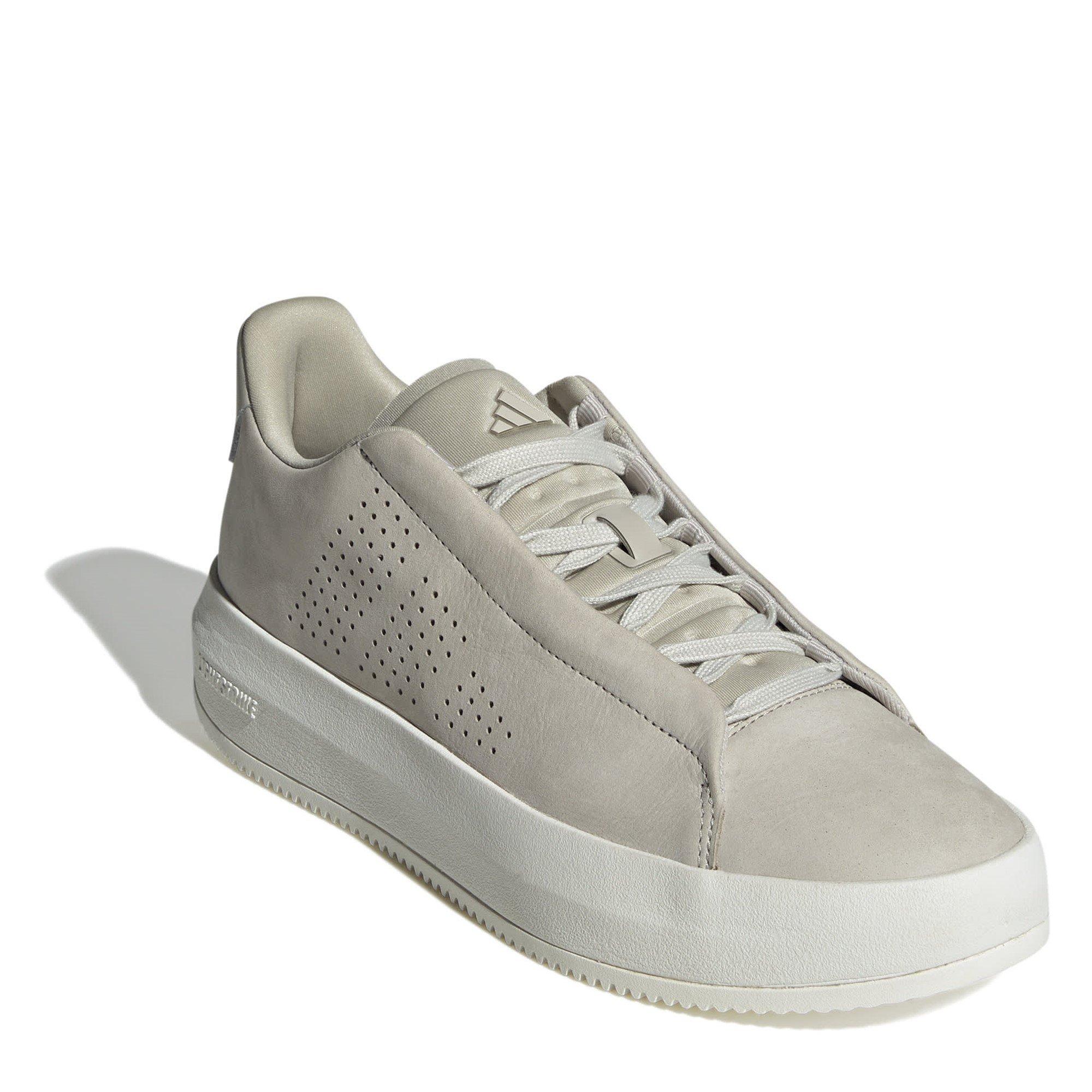 Alumina/White - adidas - ACE Court Trainers - 3