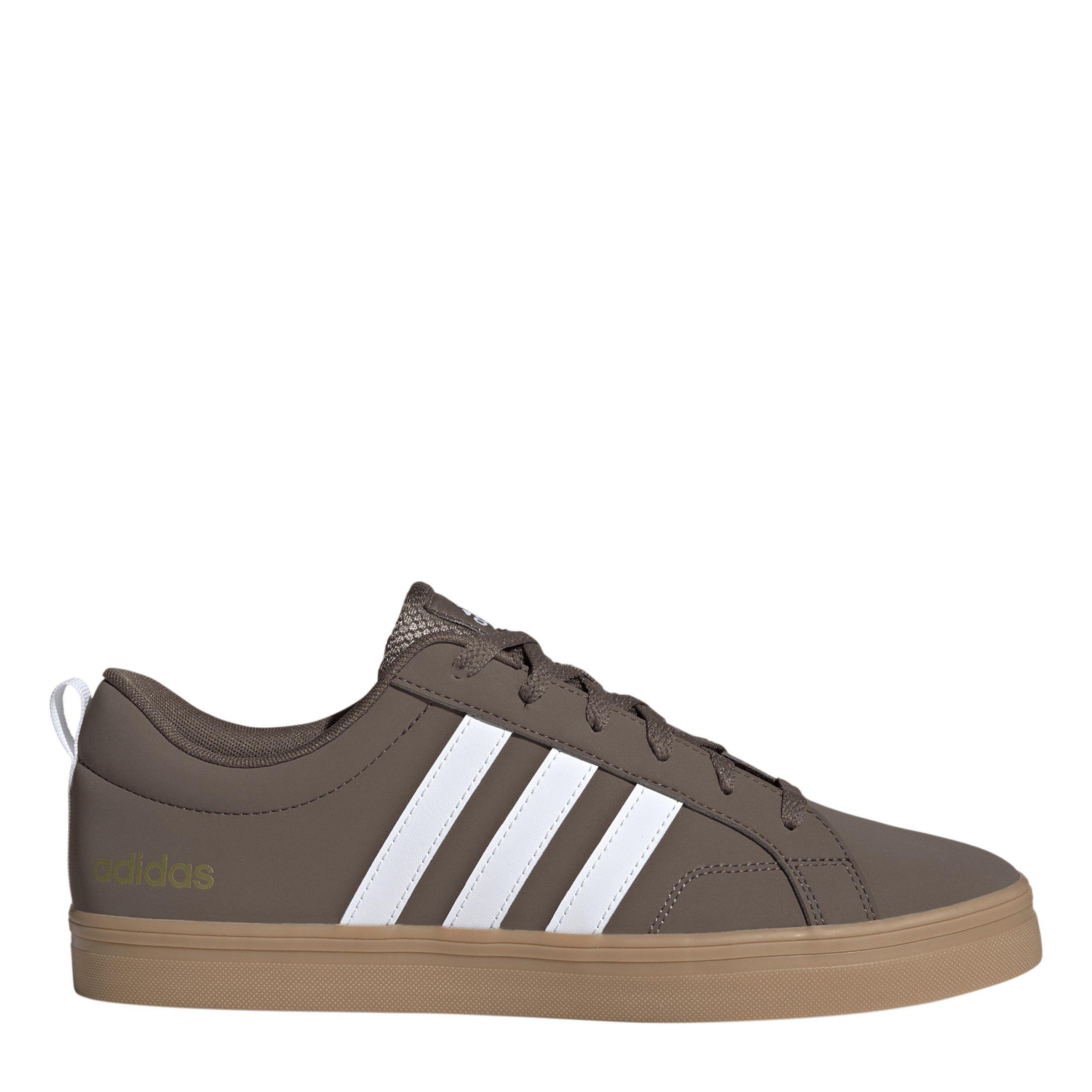 Adidas Men's Vs Pace Trainers - Earth/White - 10.5 (45.3)