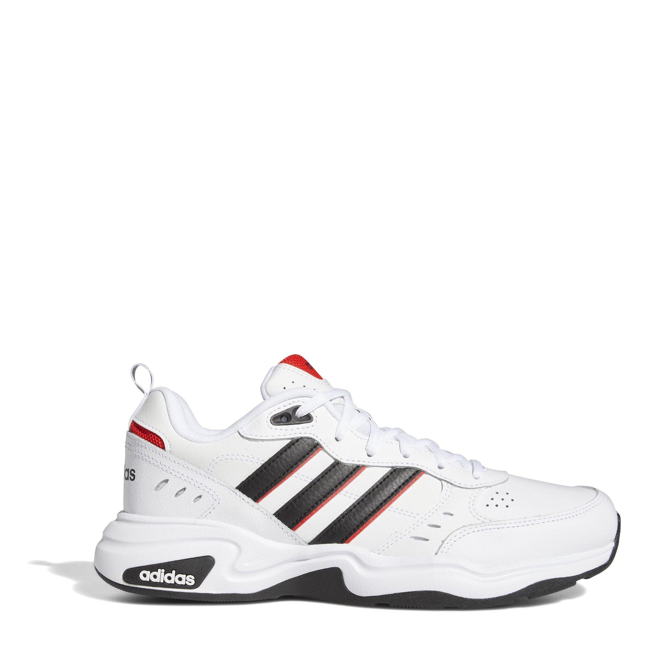 Adidas Men's Strutter Shoes - Wht/Blk/Red - 8 (42)