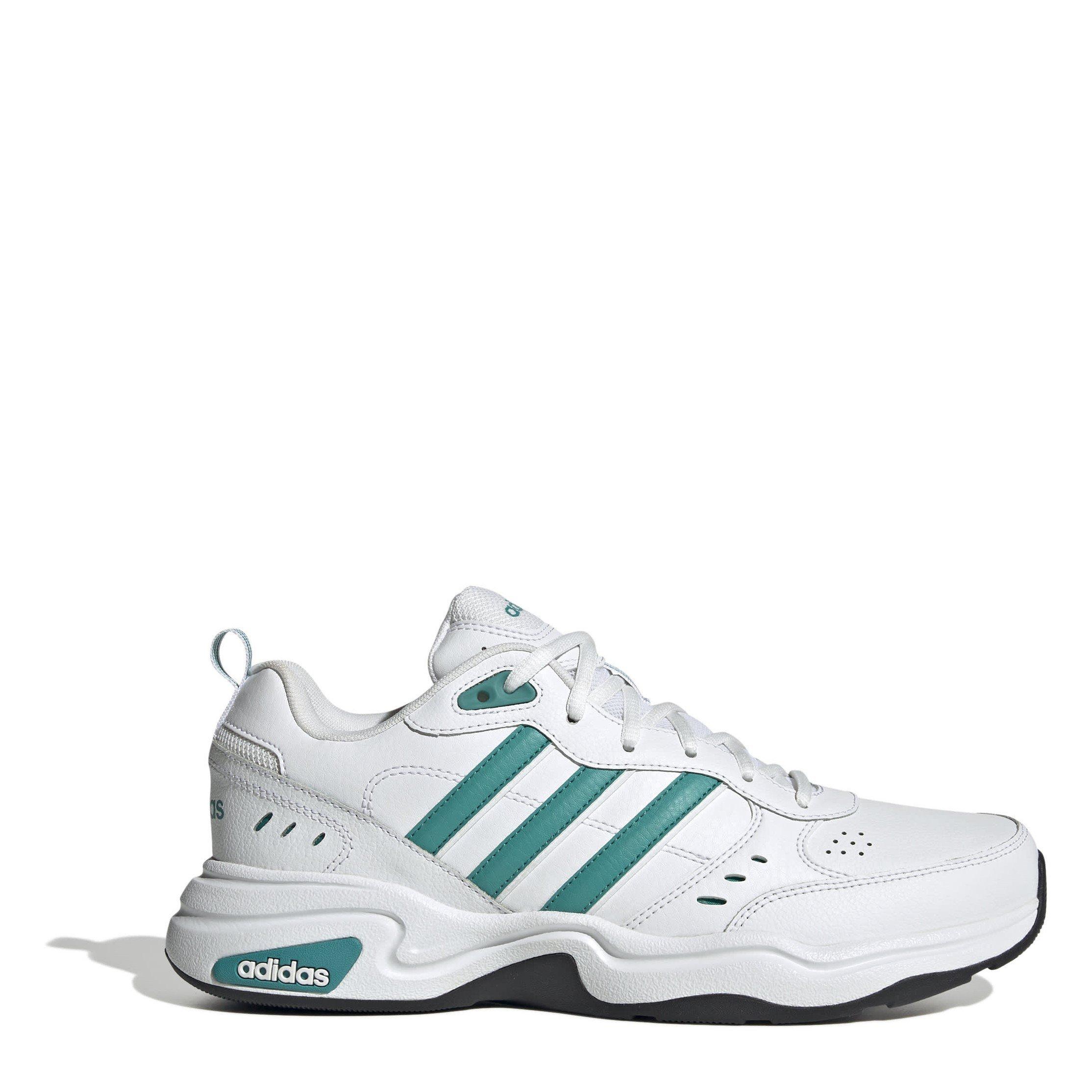 Adidas Men's Strutter Shoes - White/Teal - 10 (44.7)