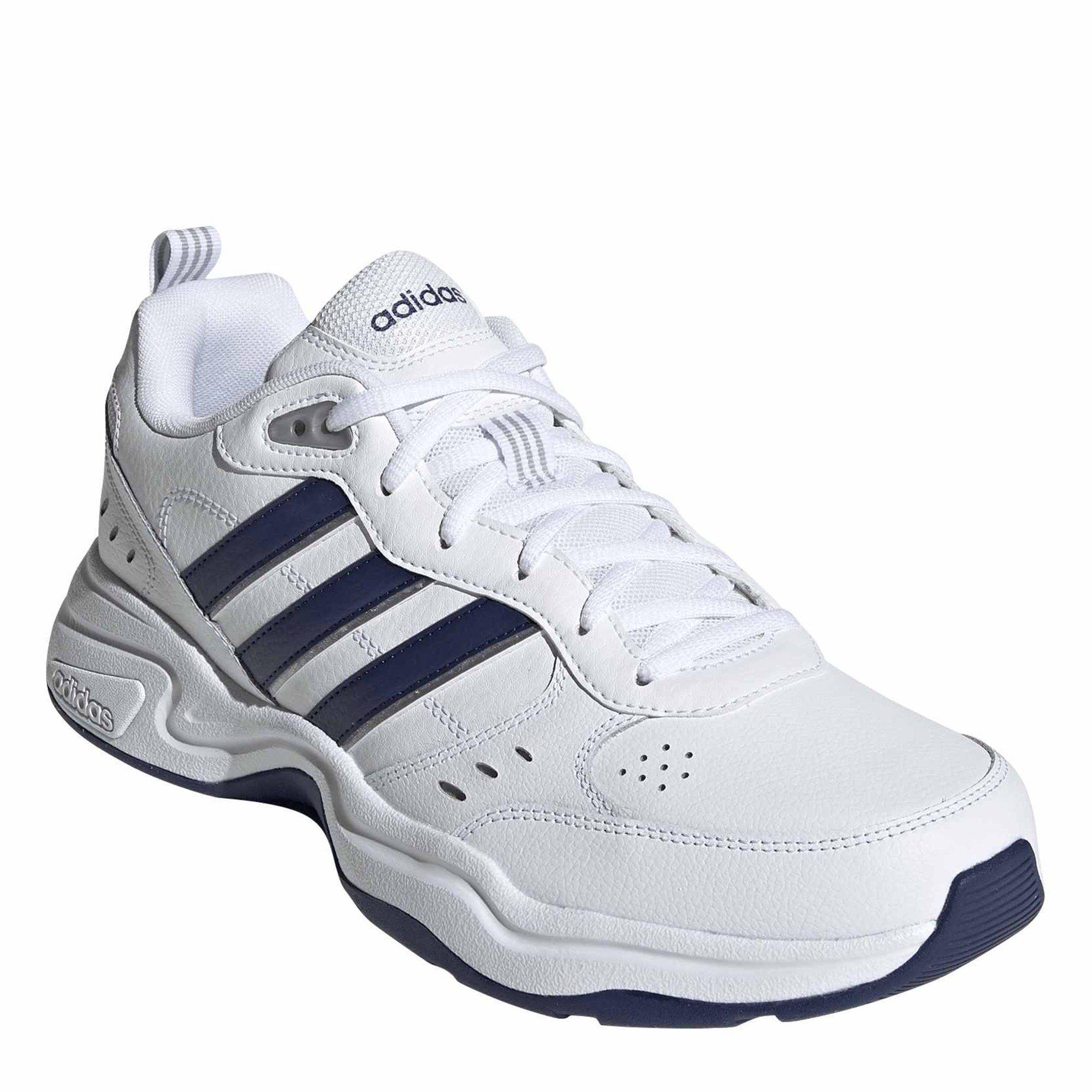 Wht/Navy/Grey - adidas - Strutter Shoes Mens - 3