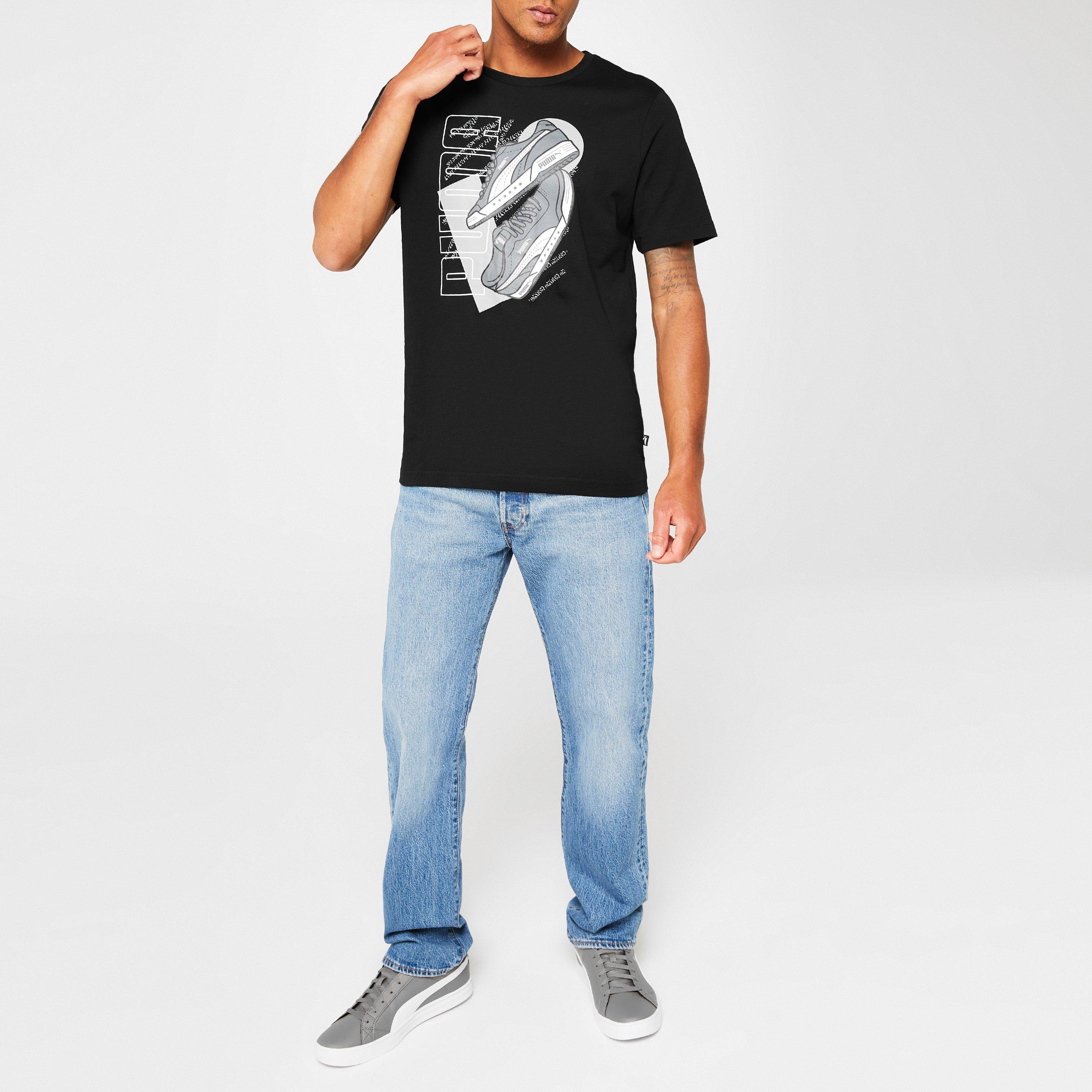 Grau/Weiß - Puma - Smash Vulcan 3 Low Trainers Mens - 6