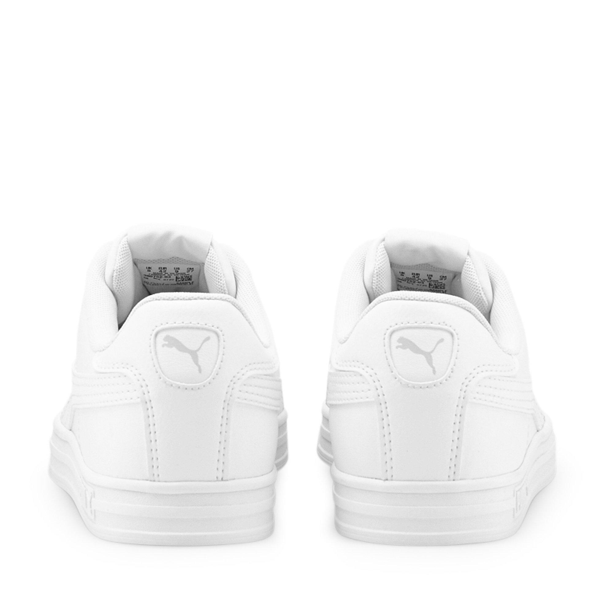 Triple White - Puma - Smash Vulc 3 Low Mens Trainers - 5