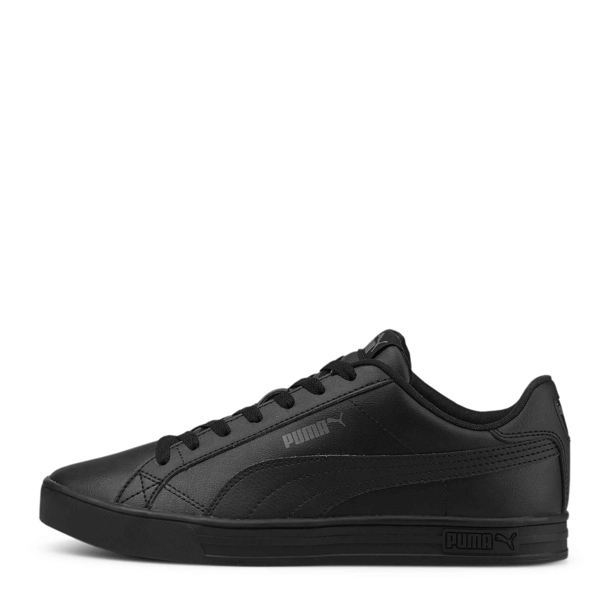 Triple Black - Puma - Smash Vulc 3 Low Mens Trainers - 3