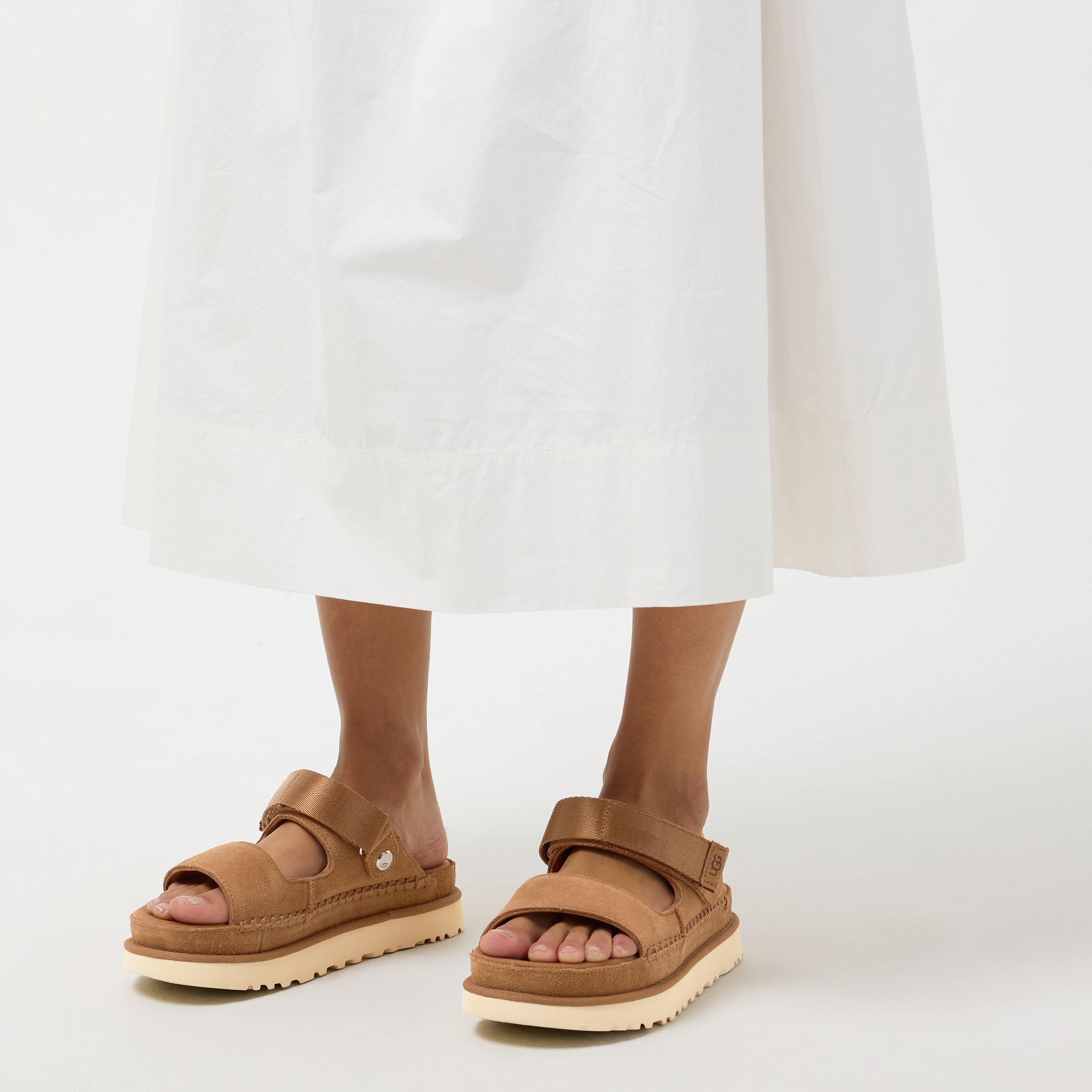 Chestnut - Ugg - Goldenstar Glide Sandals - 3