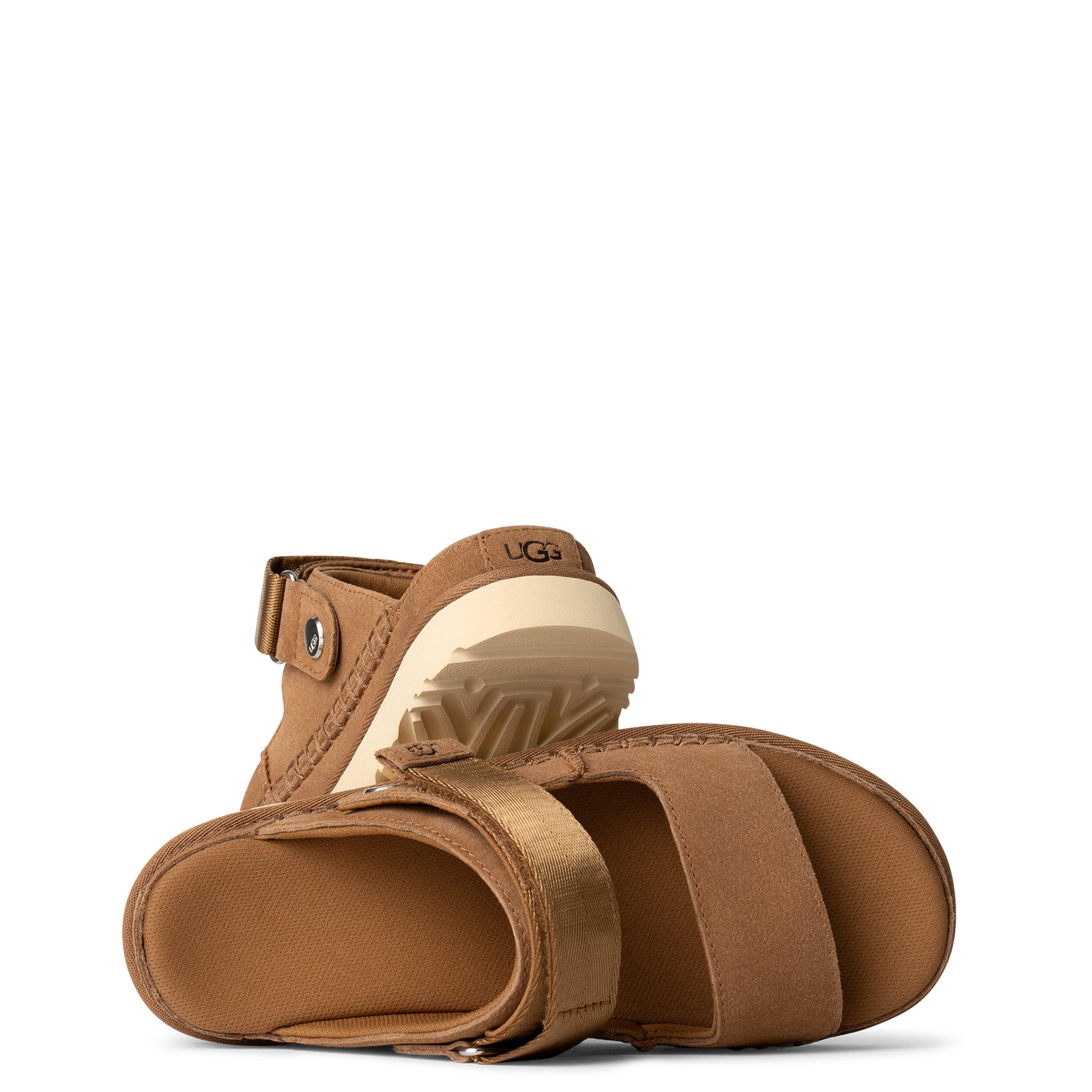 Chestnut - Ugg - Goldenstar Glide Sandals - 4