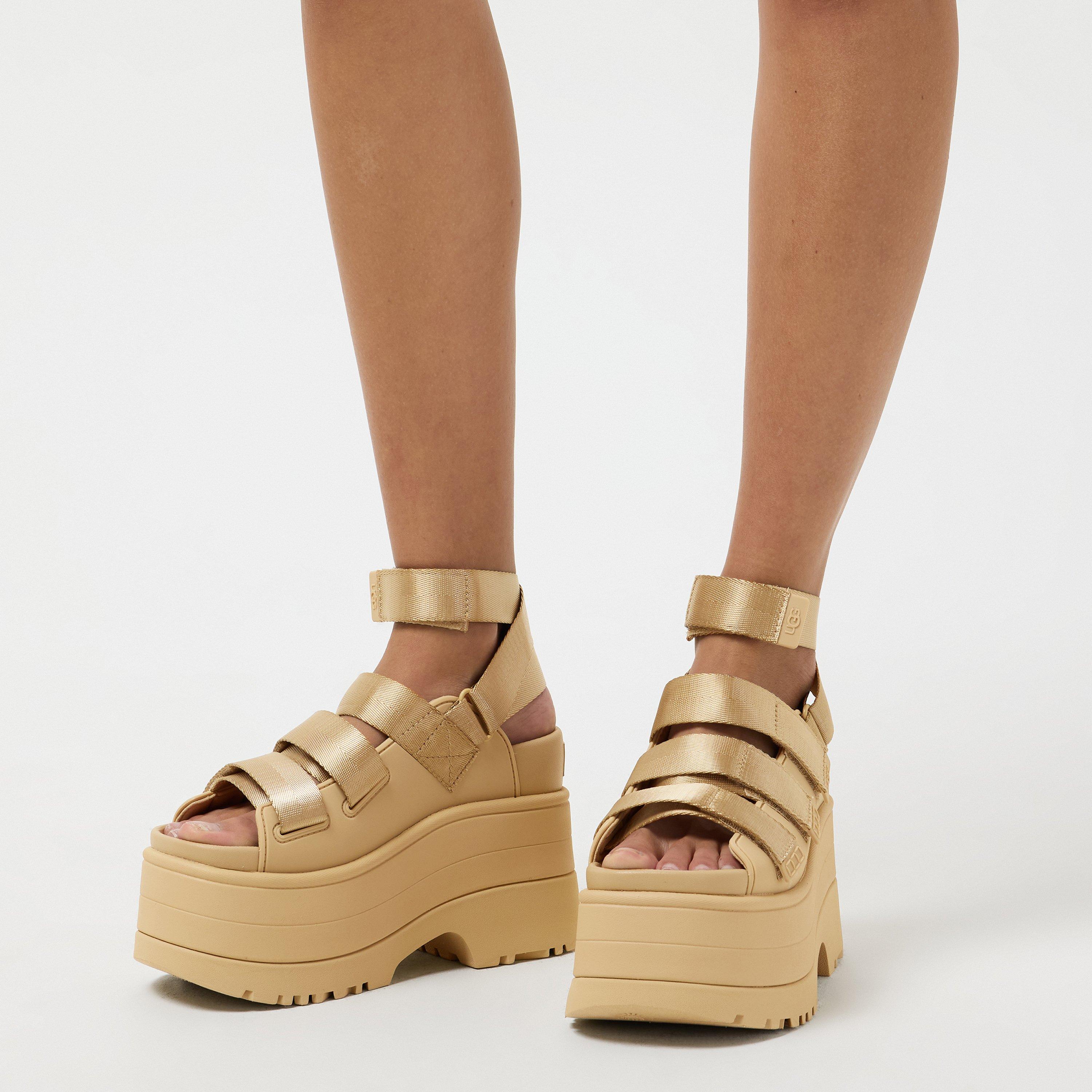 Mustard Seed - Ugg - Women's GldnRise Flatform Sandals - 3