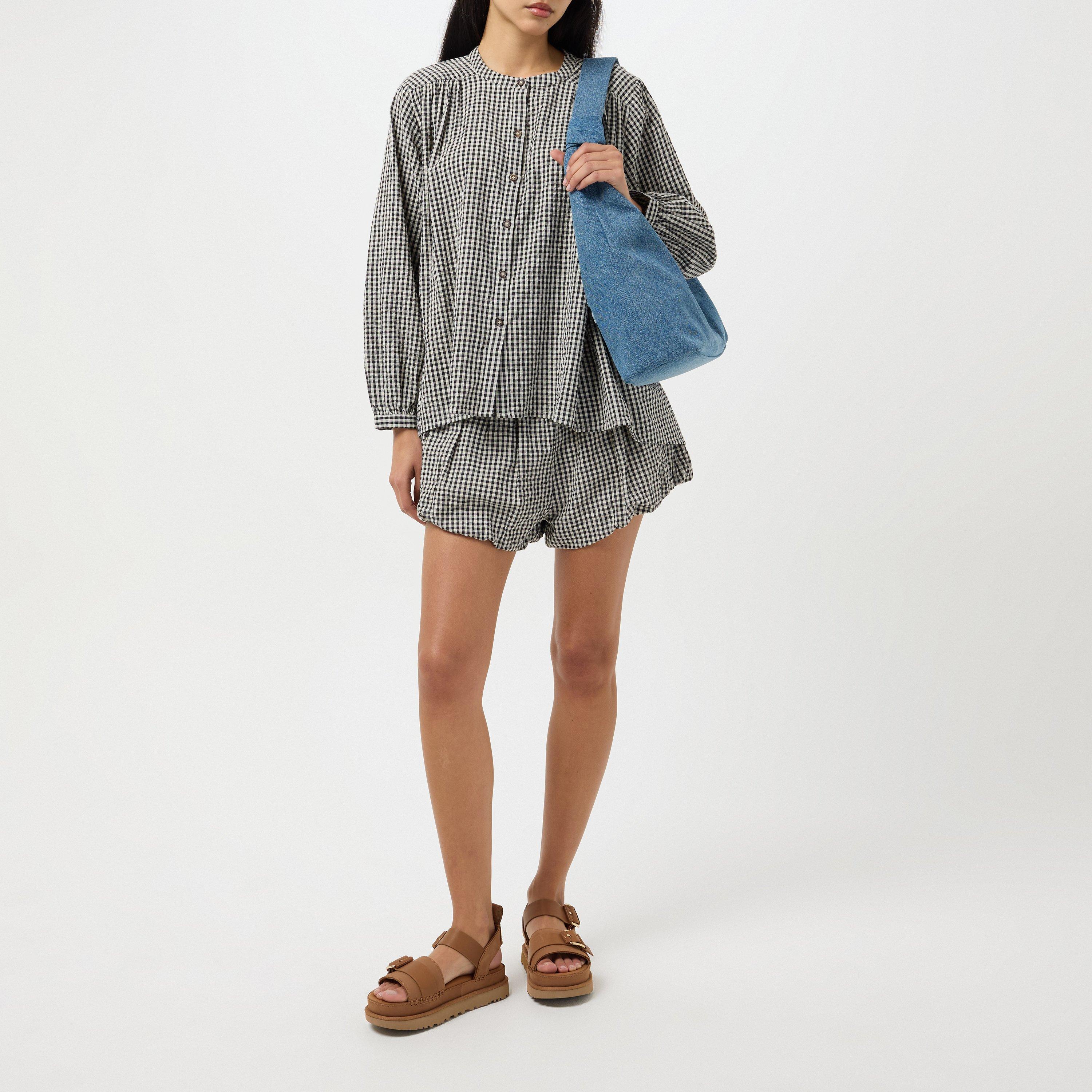 Chestnut - Ugg - Women's Goldenstar Villa Flatform Sandals - 6