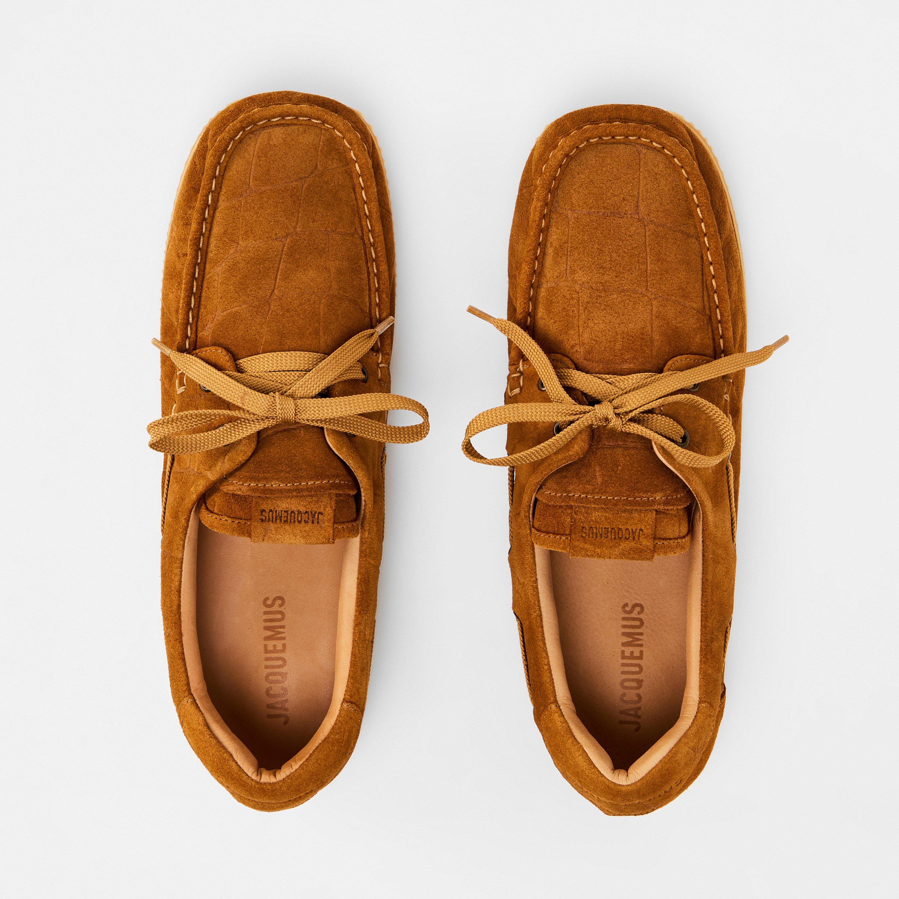 Camel - Jacquemus - La Croisiere Boat Shoes - 5