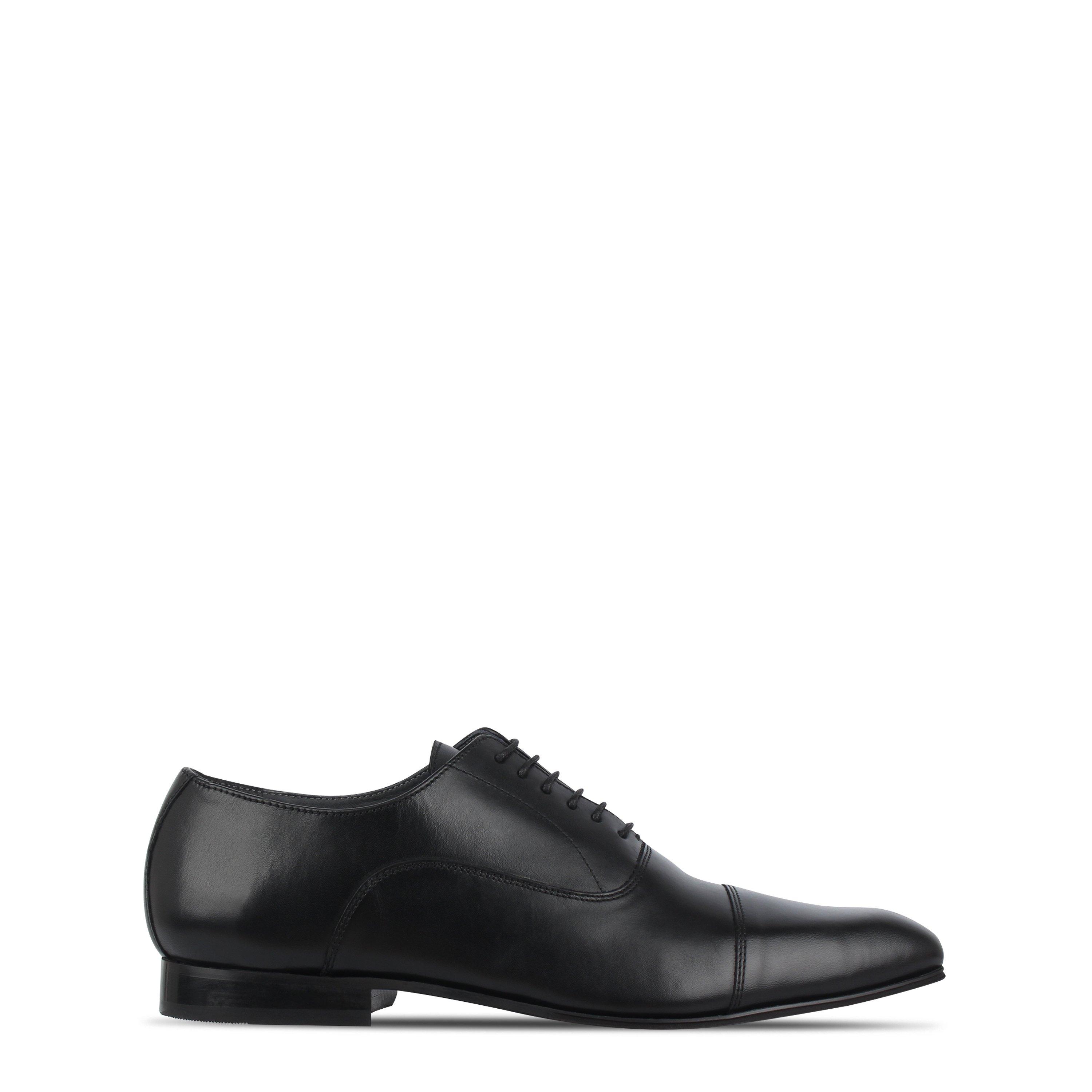 Schwarz - Firetrap - Leather Oxford Shoes - 1