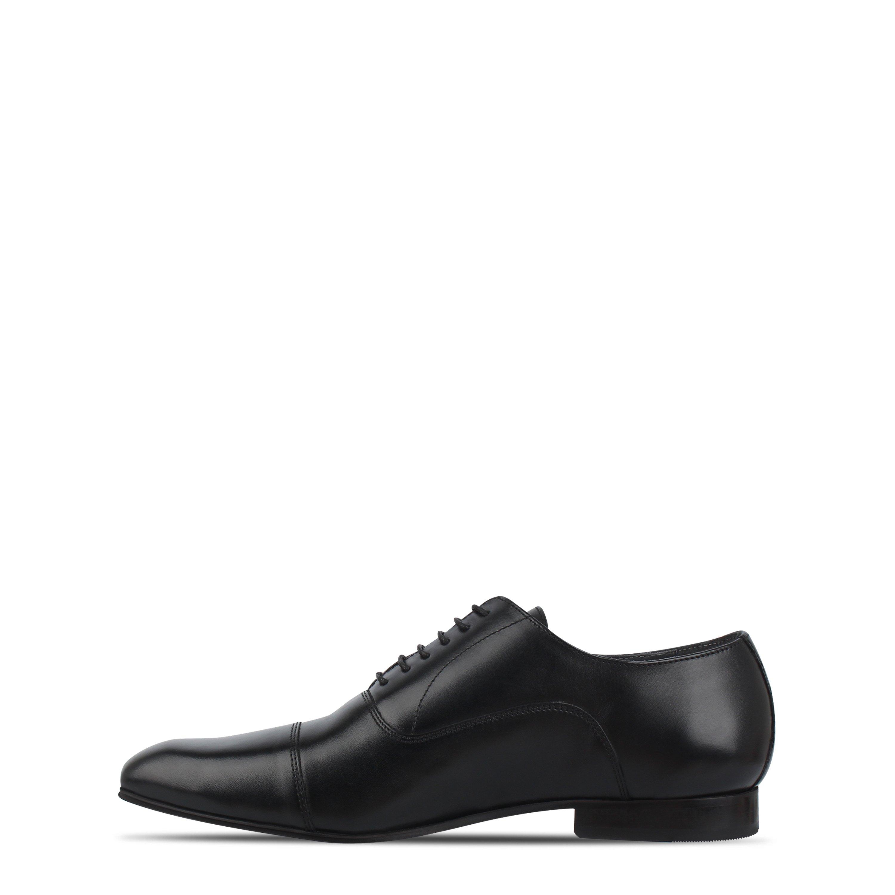 Schwarz - Firetrap - Leather Oxford Shoes - 2