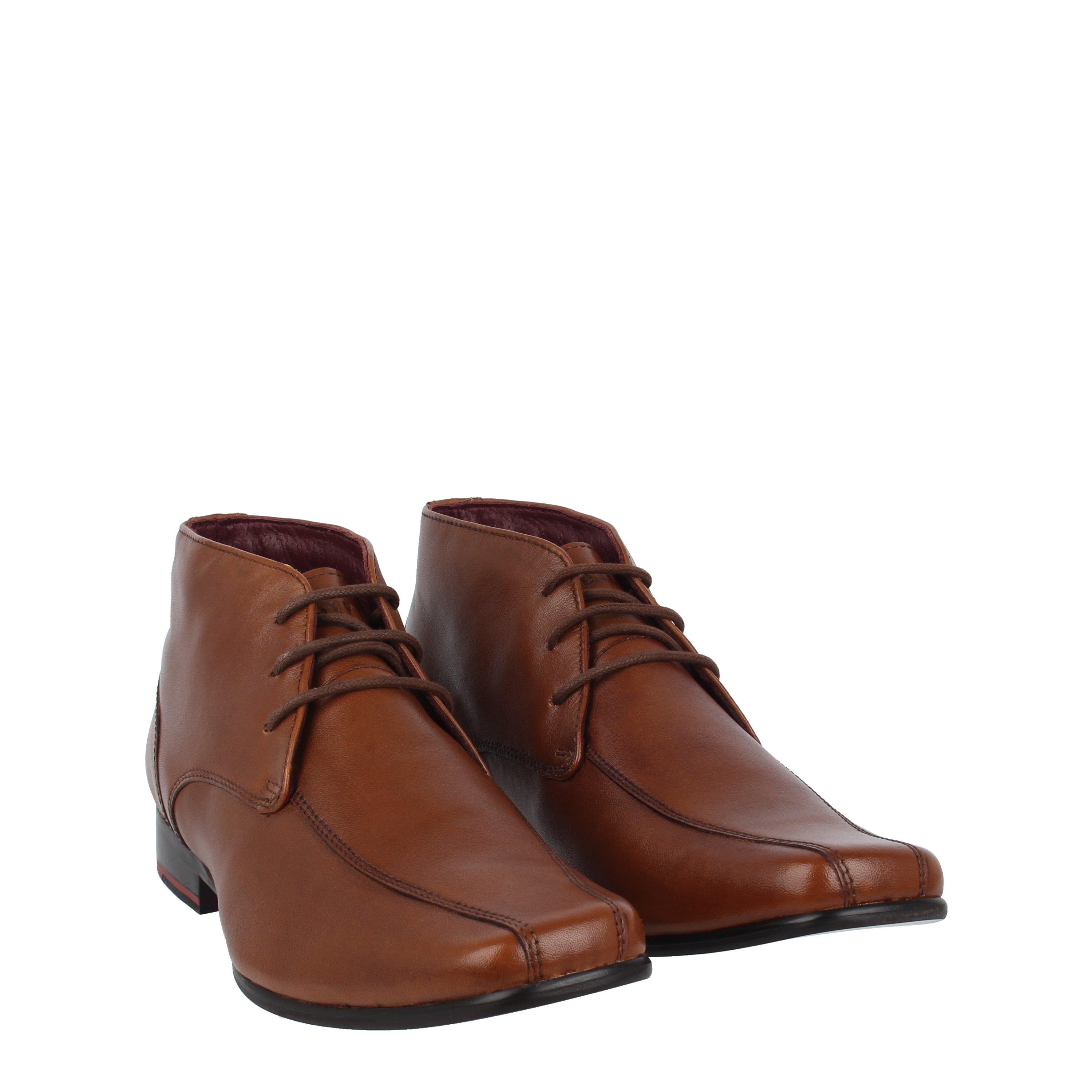 Marron - Firetrap - Oxford Boots Mens - 3