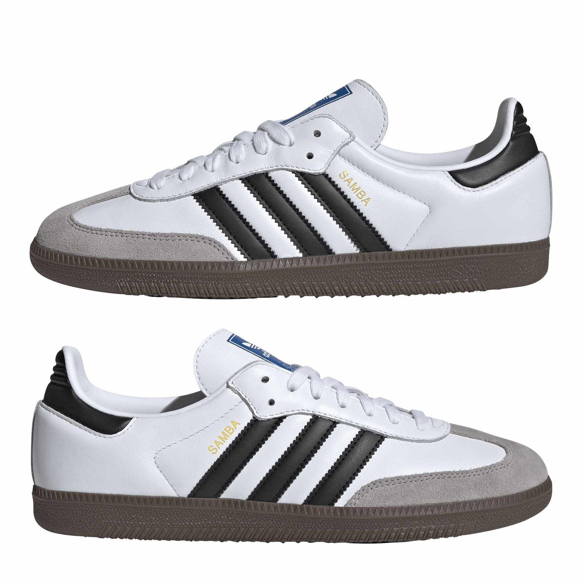 White/Black - adidas Originals - Samba Og Trainers - 12