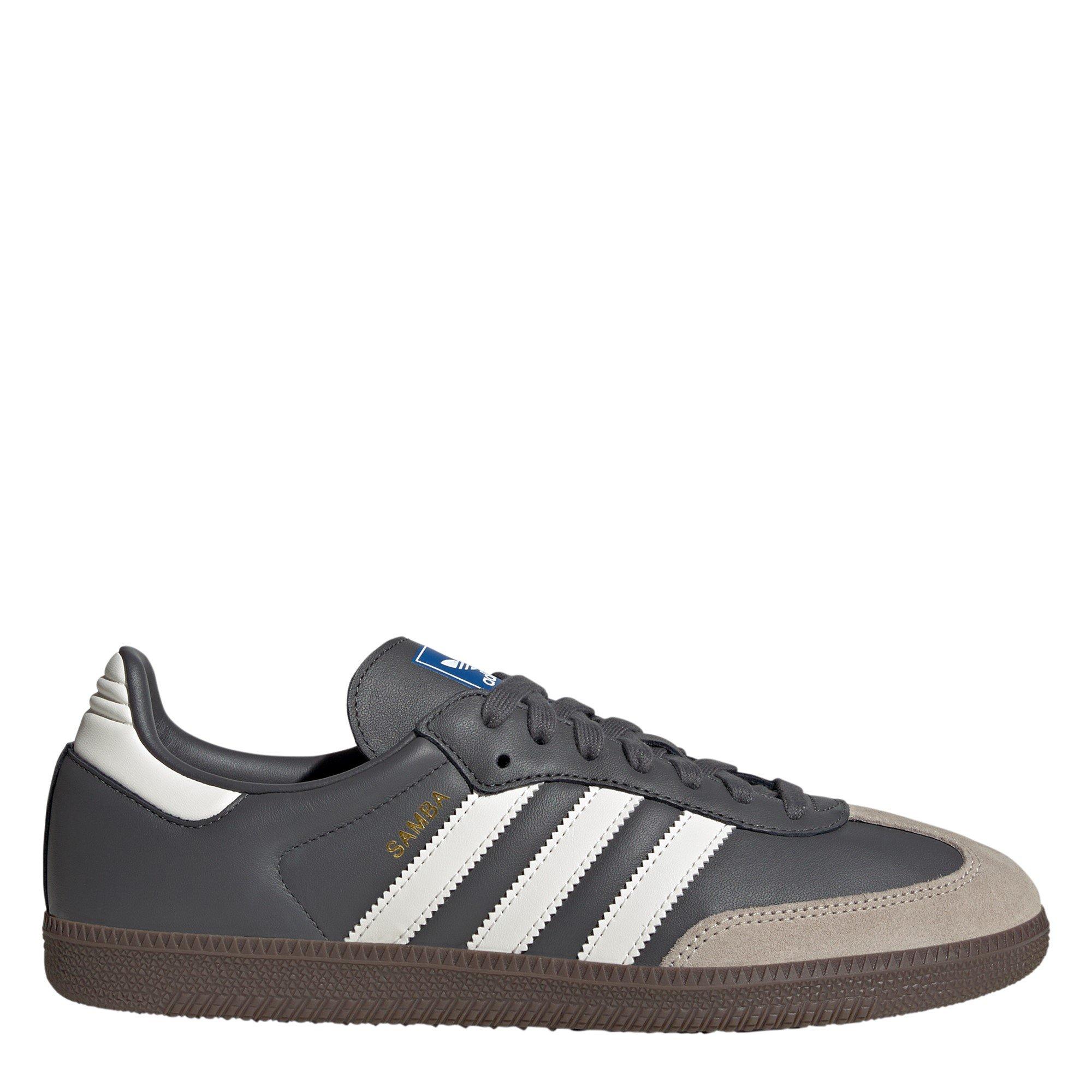 adidas Originals Samba Og Trainers - Grey/White - Size 8.5 (42.7)