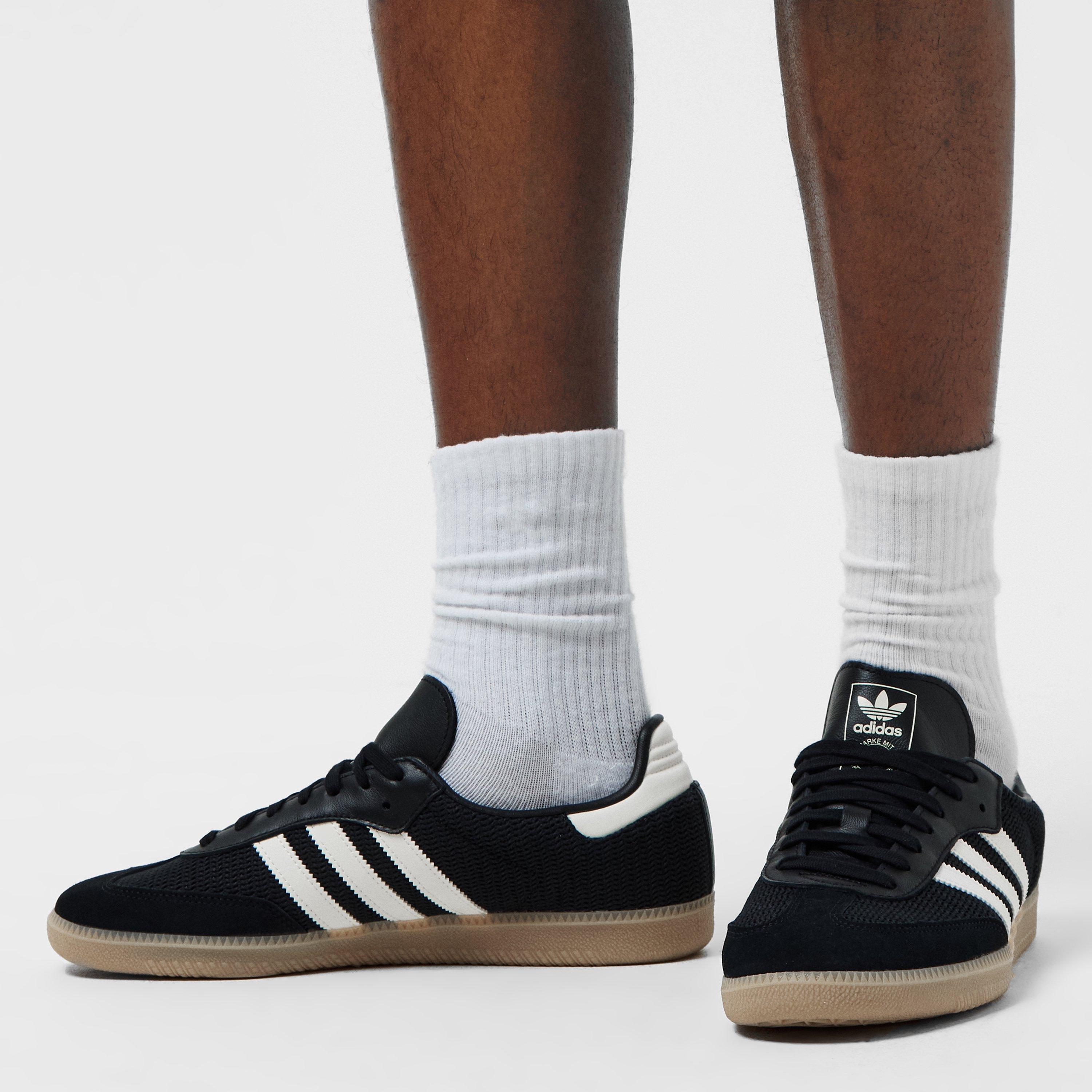 Navy/Beige - adidas Originals - Samba Og Trainers - 3