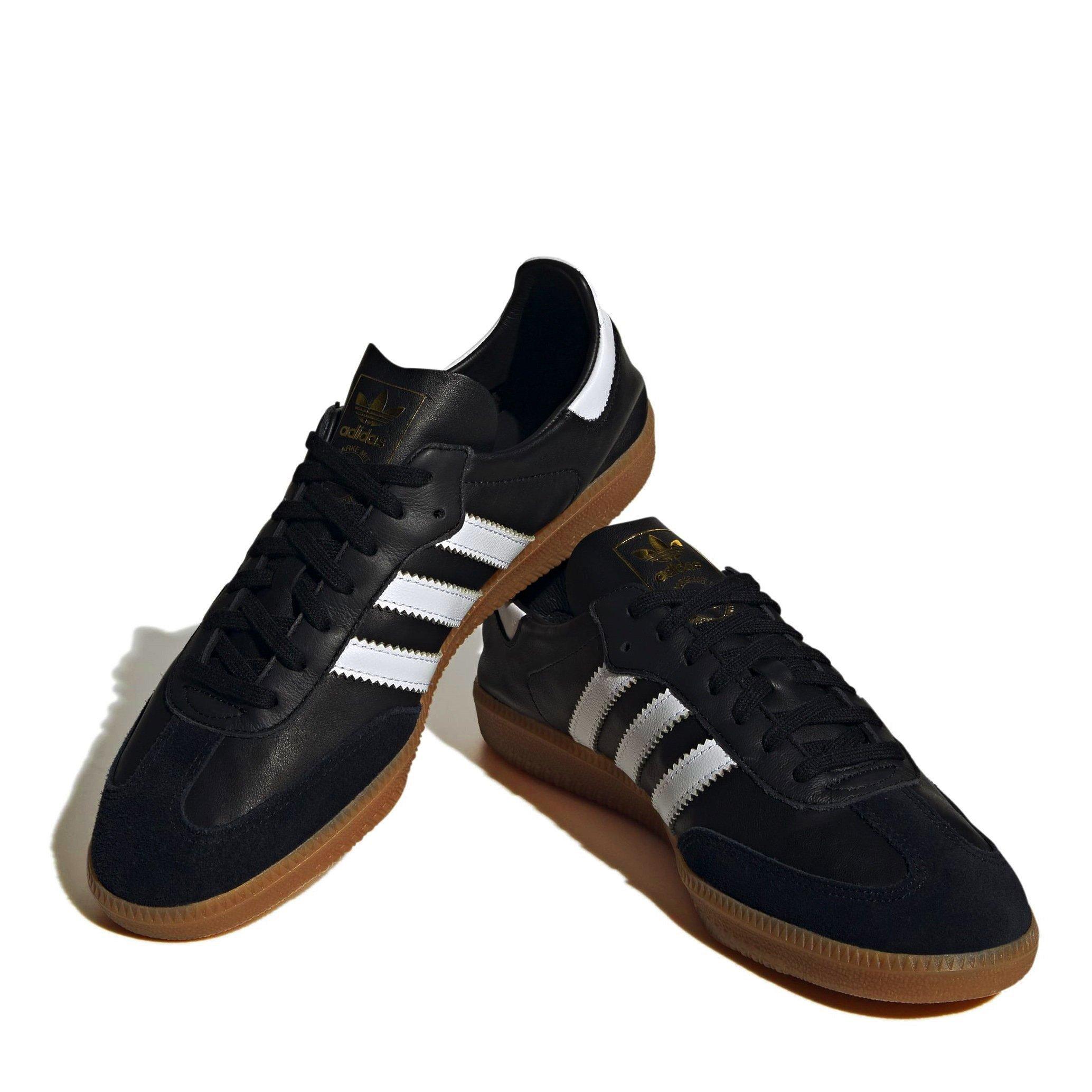 Black/White - adidas Originals - Samba Decon Trainers - 3