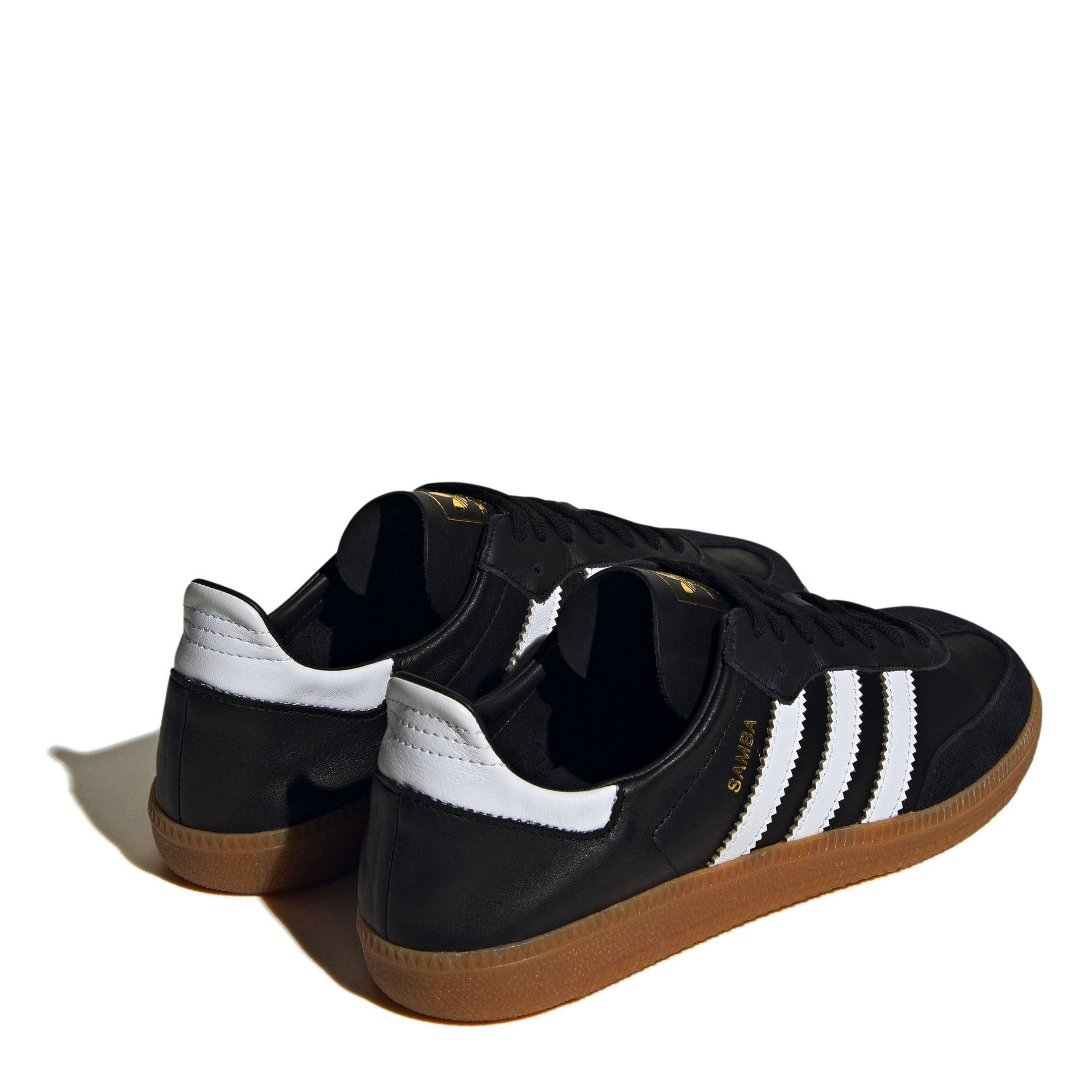 Black/White - adidas Originals - Samba Decon Trainers - 4