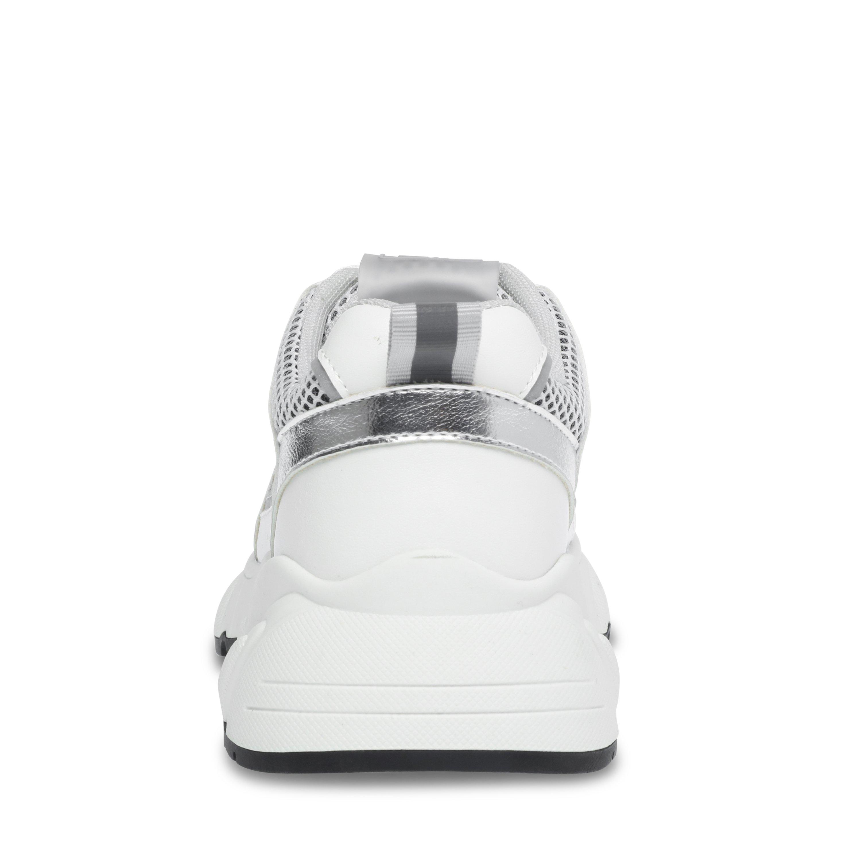 White/Sil - Steve Madden - Standout Trainers - 4