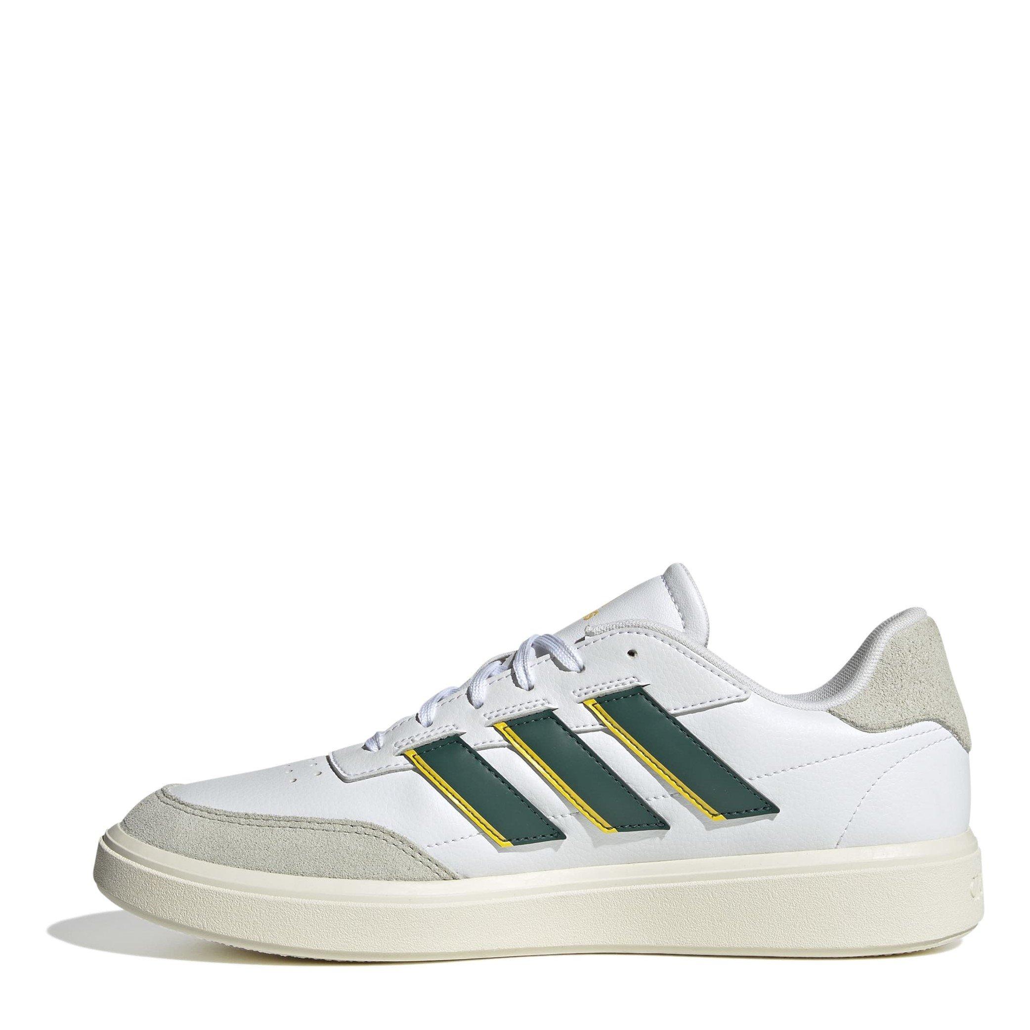 C.Green/Yellow - adidas - Courtblock Mens Shoes - 2