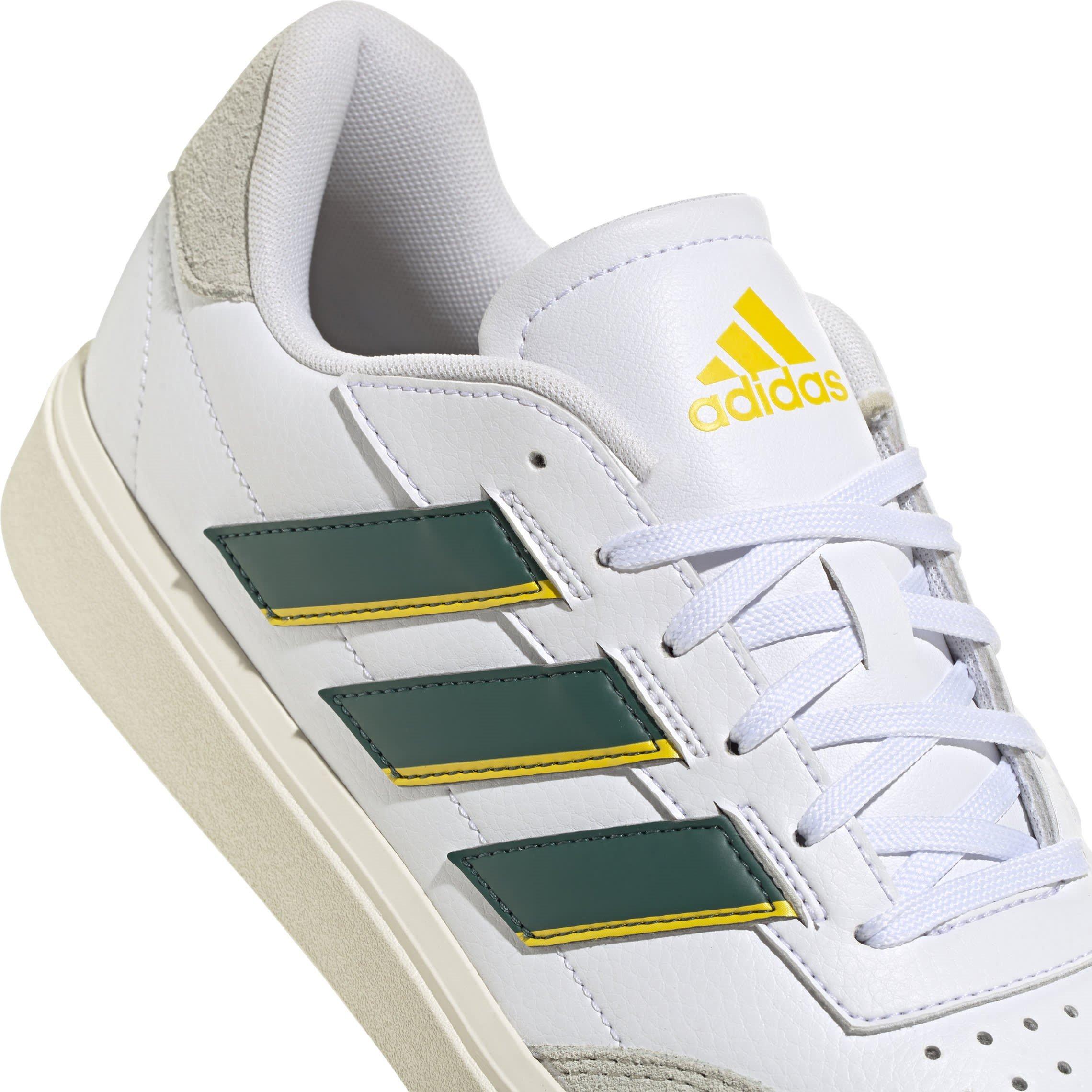C.Green/Yellow - adidas - Courtblock Mens Shoes - 7