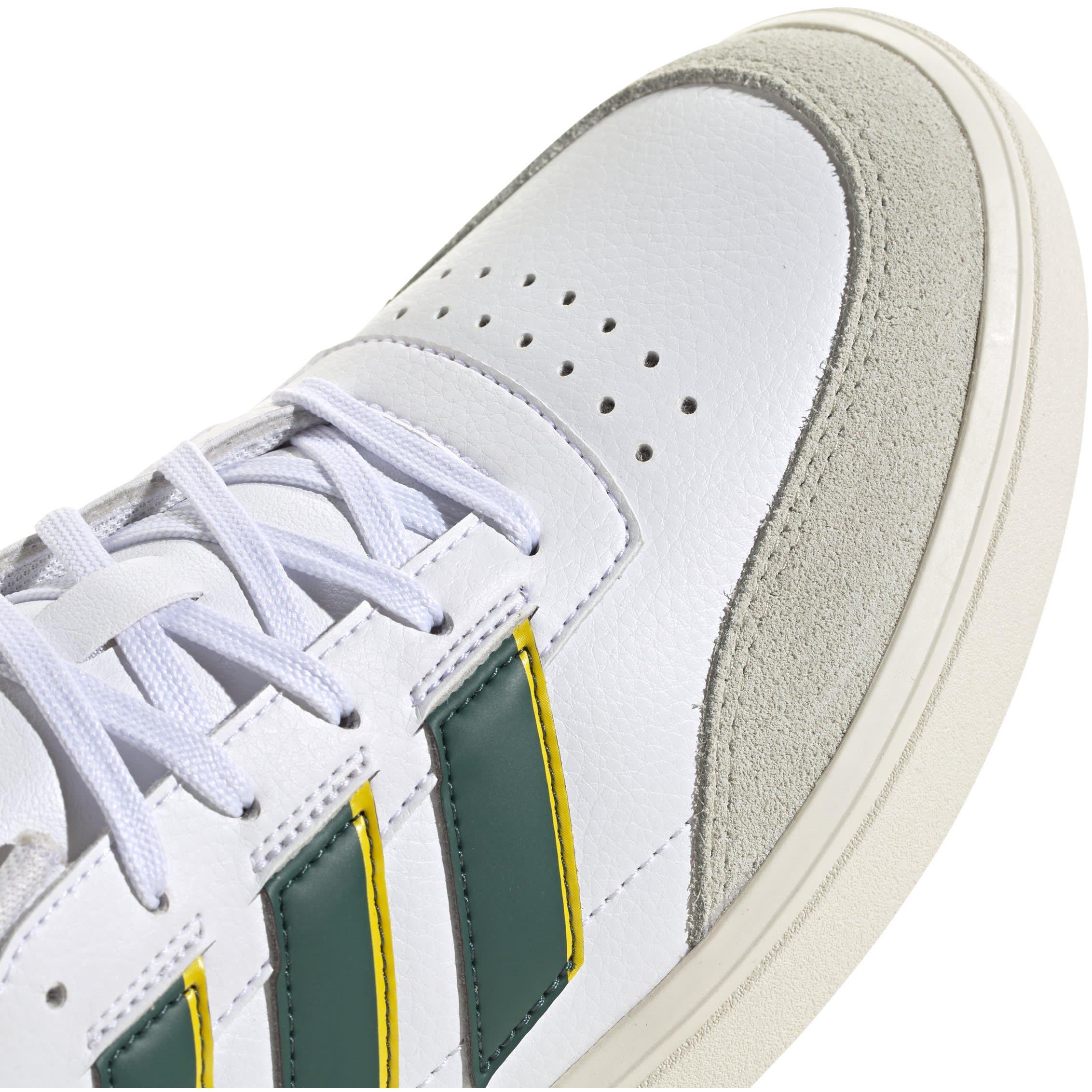 C.Green/Yellow - adidas - Courtblock Mens Shoes - 8
