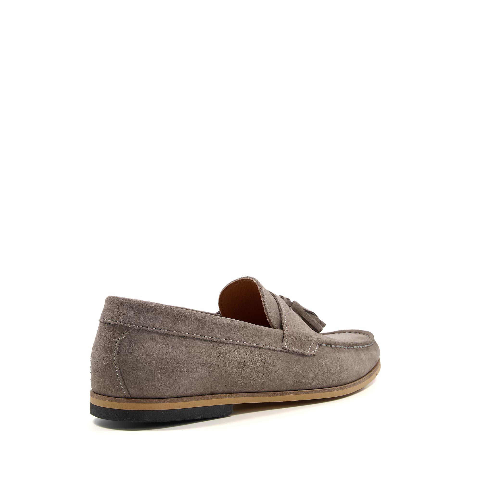 Grey Suede - Dune London - Bart Loafers - 3