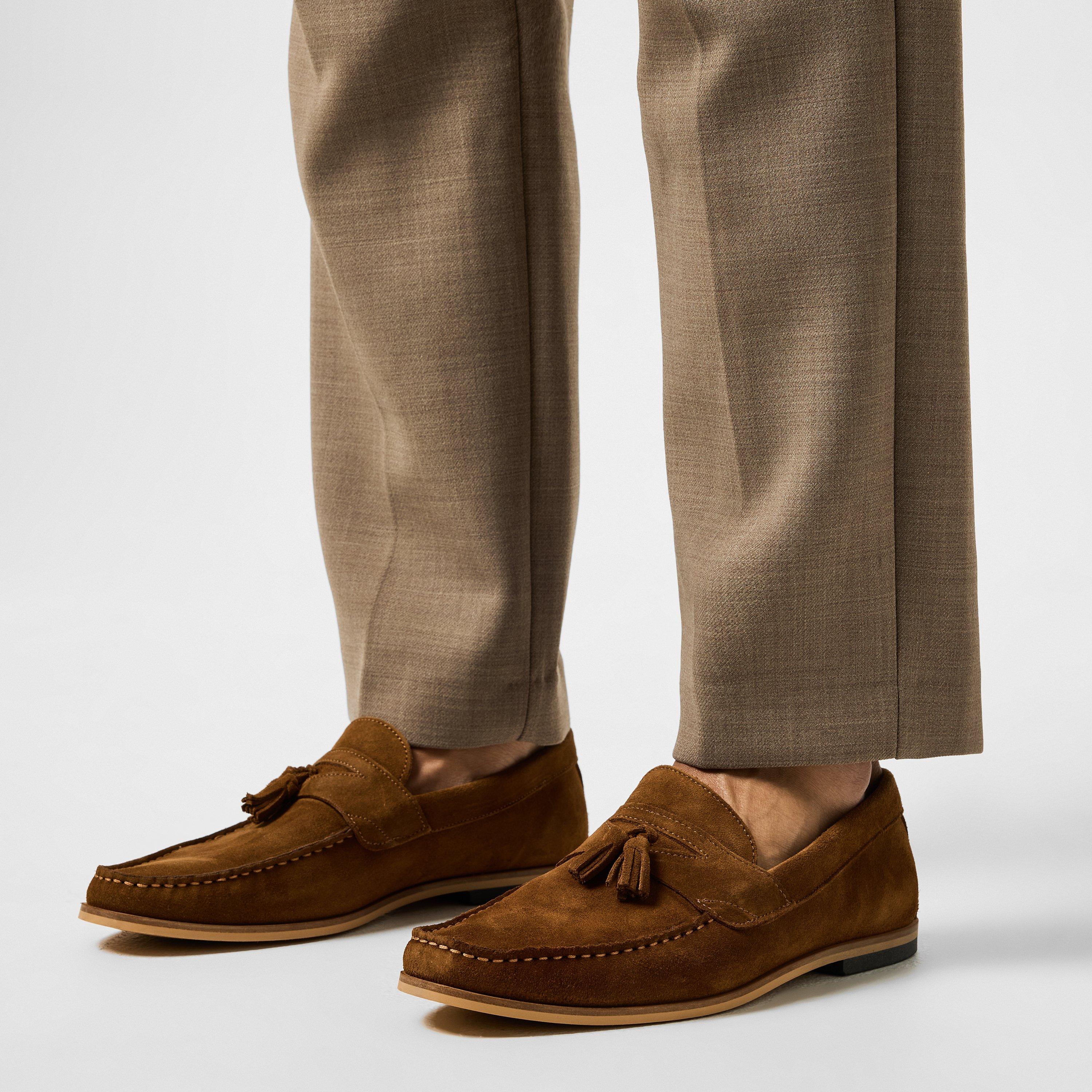 Tan Suede 350 - Dune London - Bart Loafers - 2