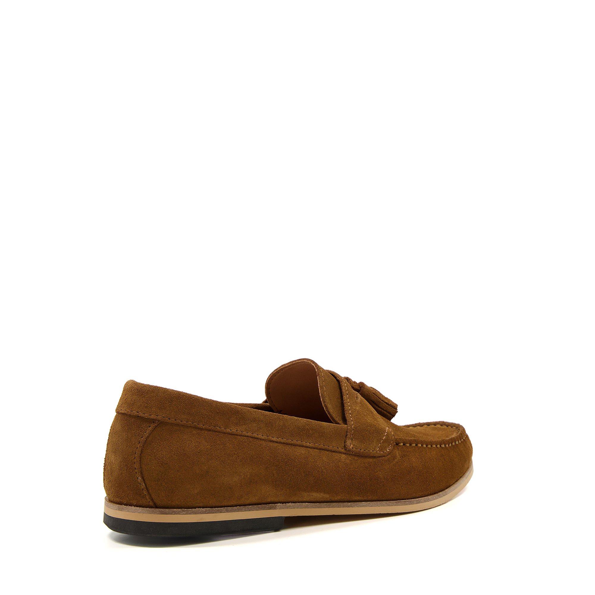 Tan Suede 350 - Dune London - Bart Loafers - 4