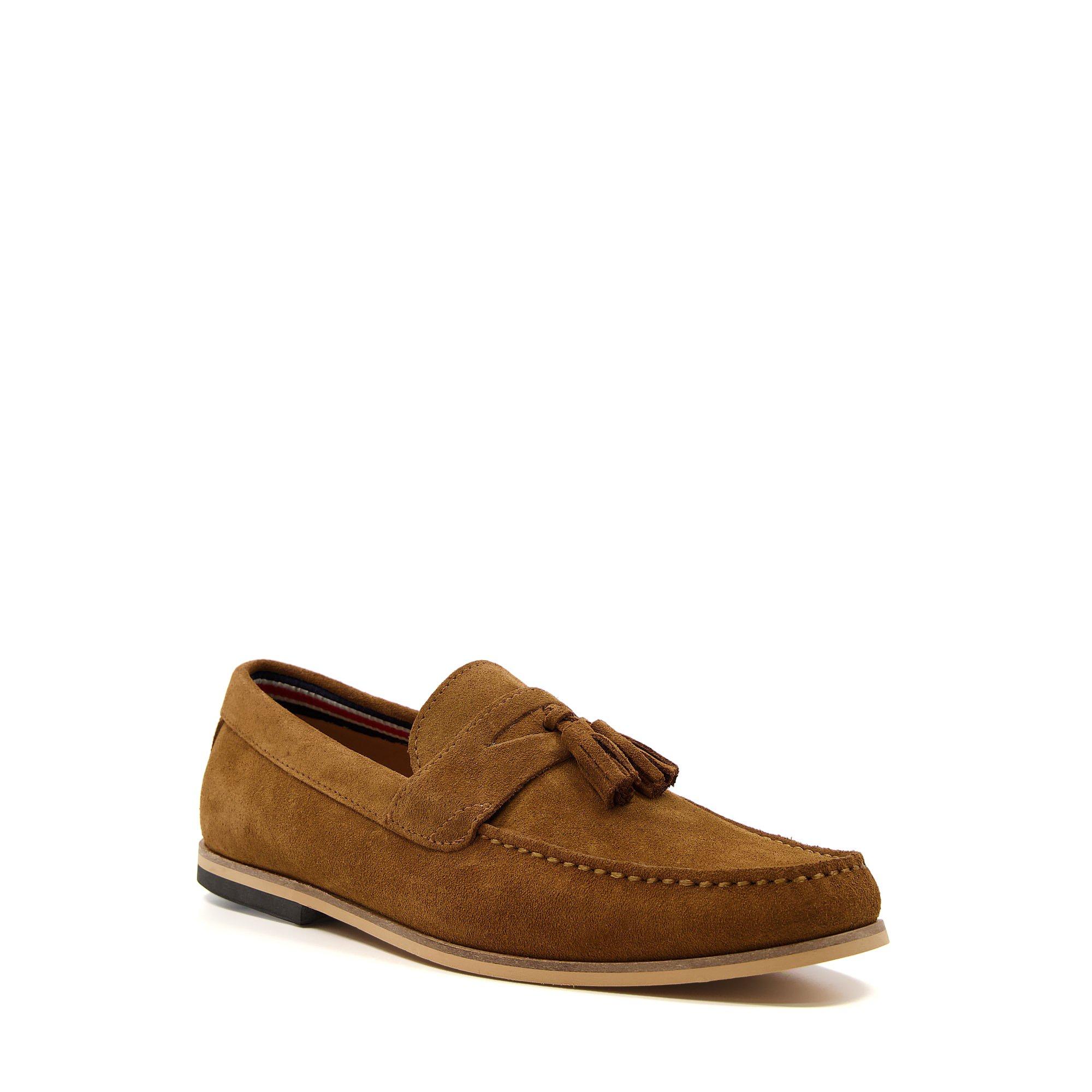 Tan Suede 350 - Dune London - Bart Loafers - 6