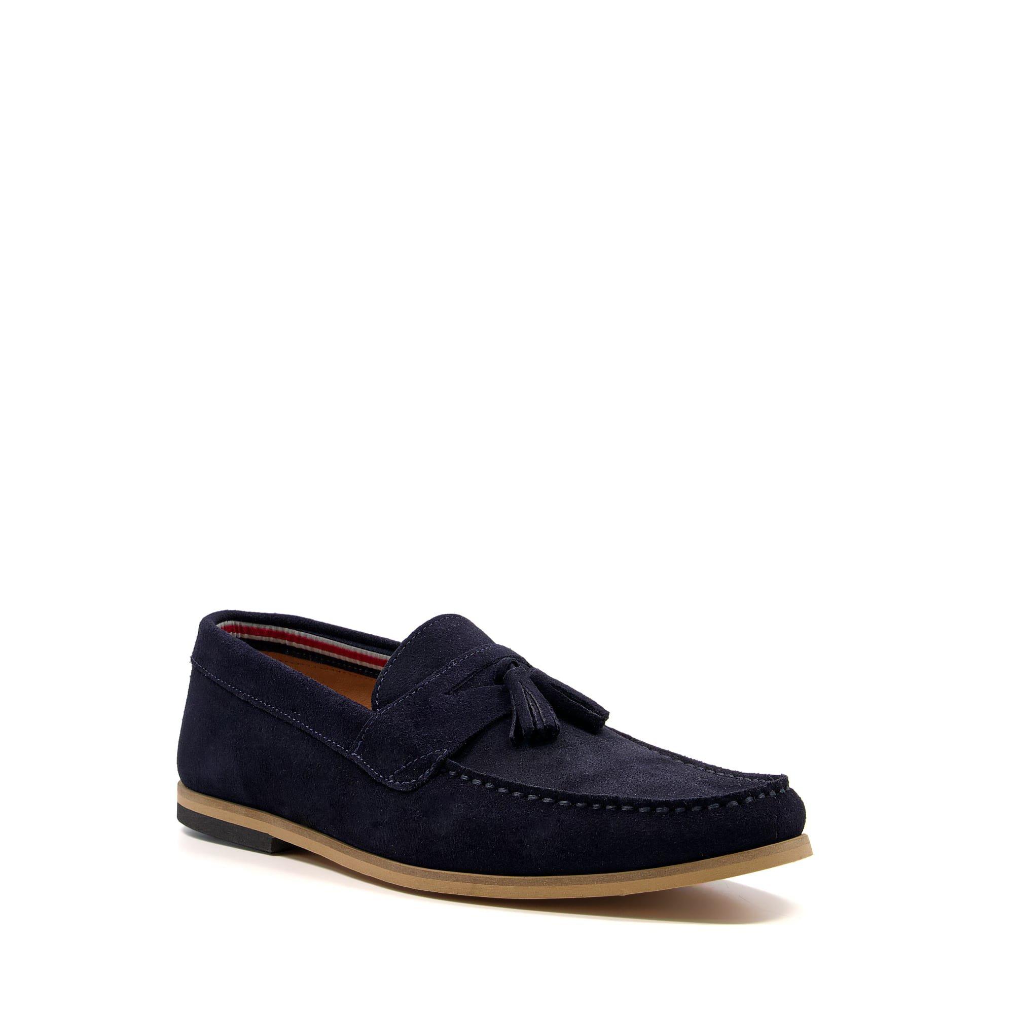 Daim marine - Dune London - Bart Loafers - 2