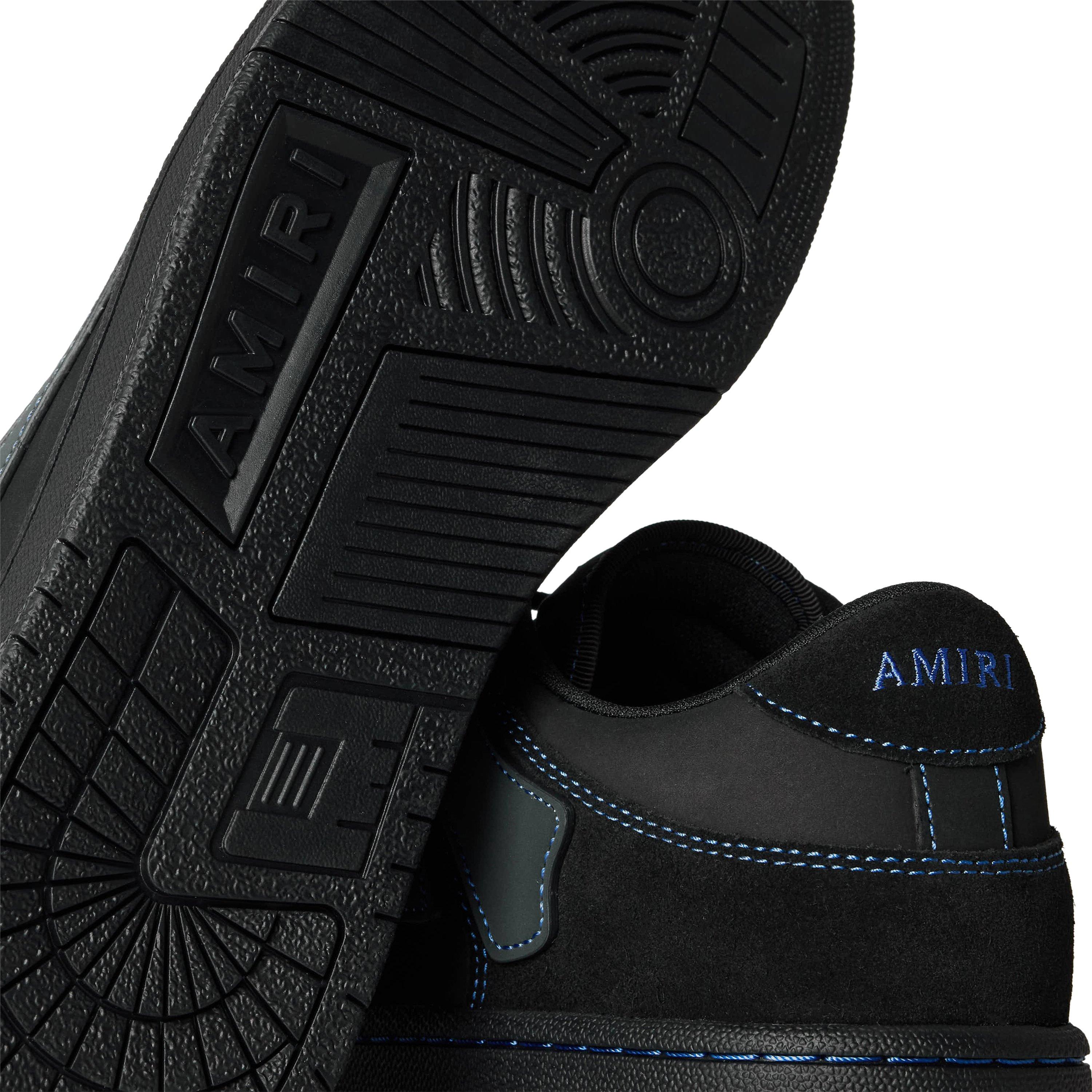 Black/Blue - Amiri - Skeleton Top Low Trainers - 4