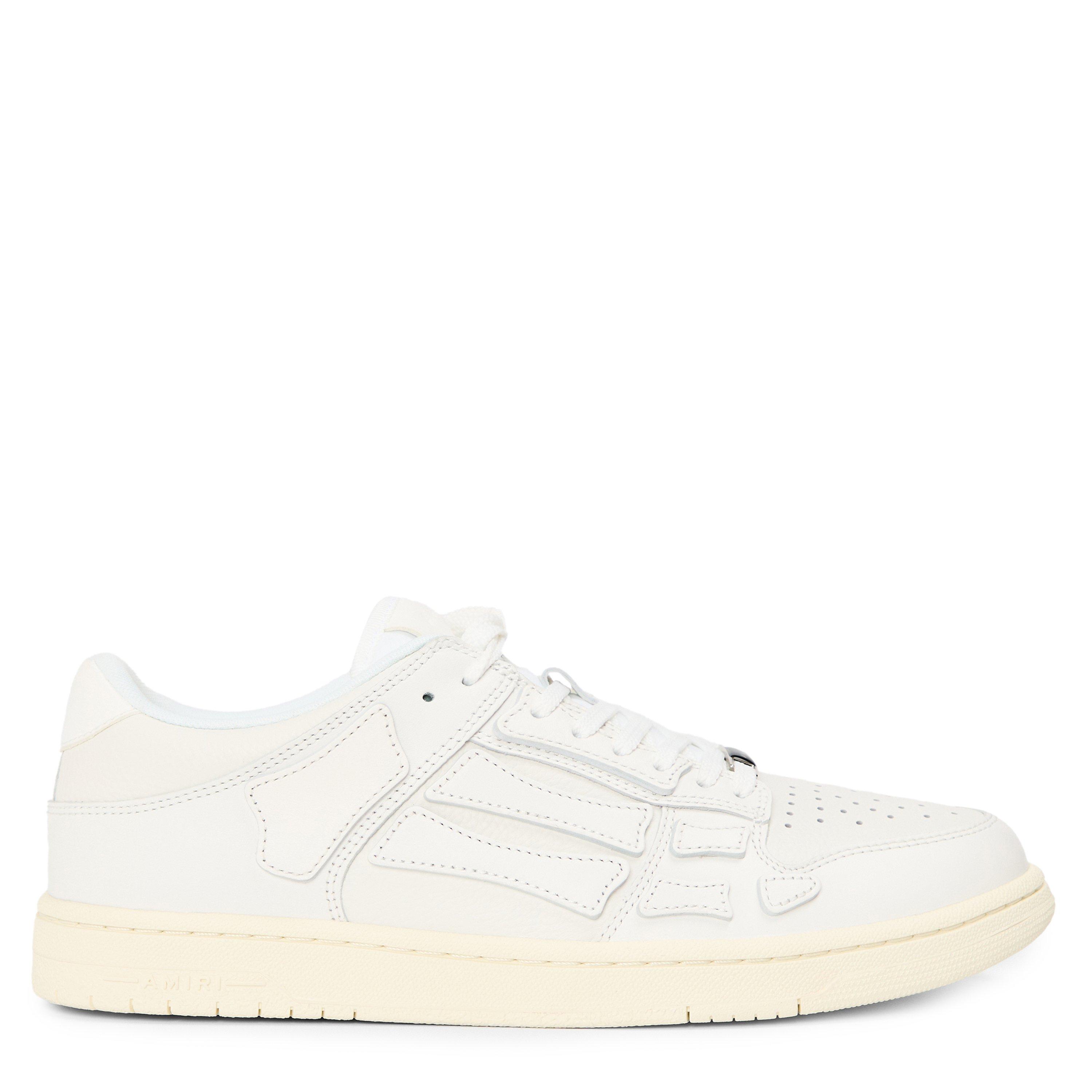 Amiri Men's Skeleton Top Low Trainers - White/White - 7 (41)
