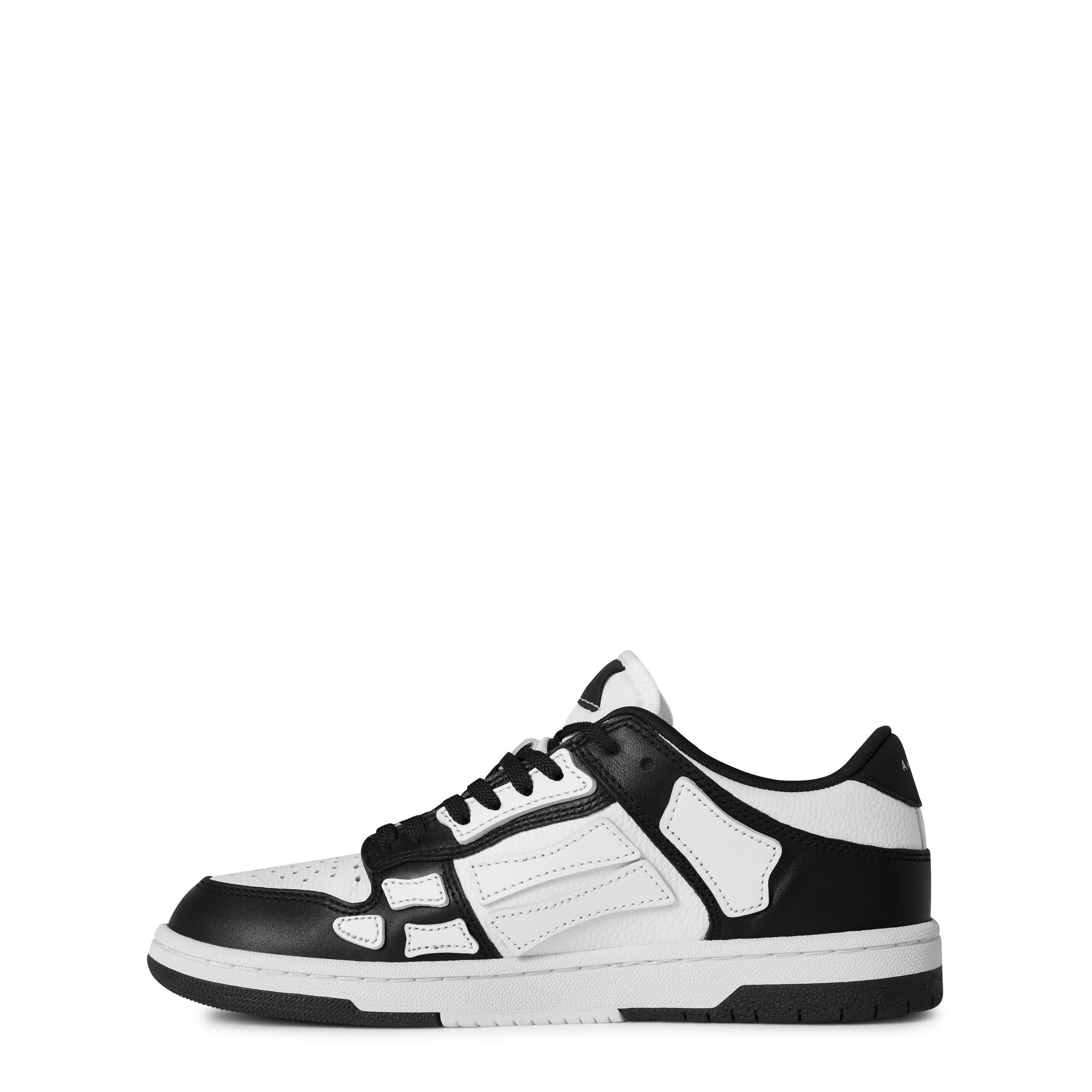 Black/White 004 - Amiri - Skeleton Top Low Trainers - 3