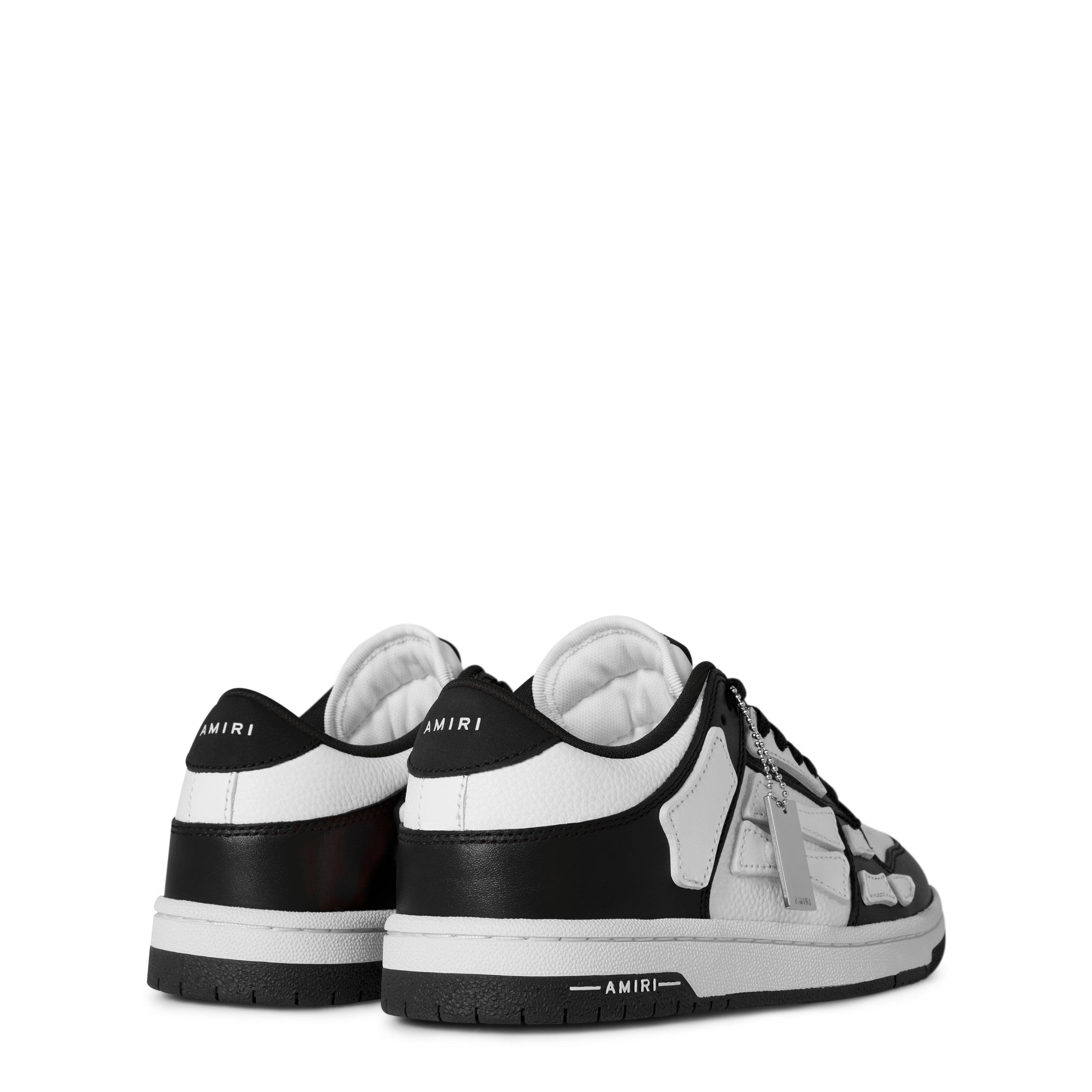 Black/White 004 - Amiri - Skeleton Top Low Trainers - 5