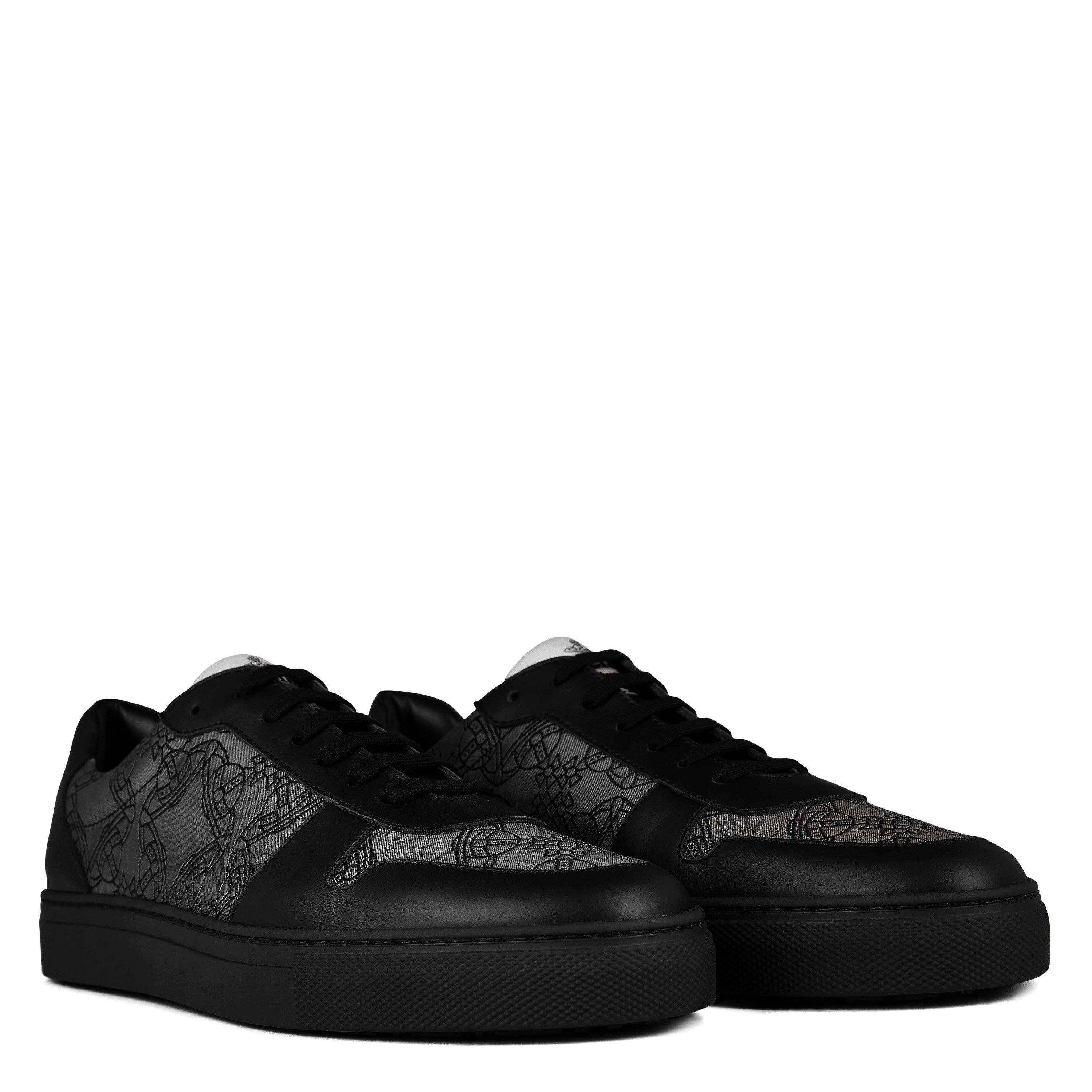 Black - Vivienne Westwood - Apollo All Over Orb Low-Top Trainers - 4