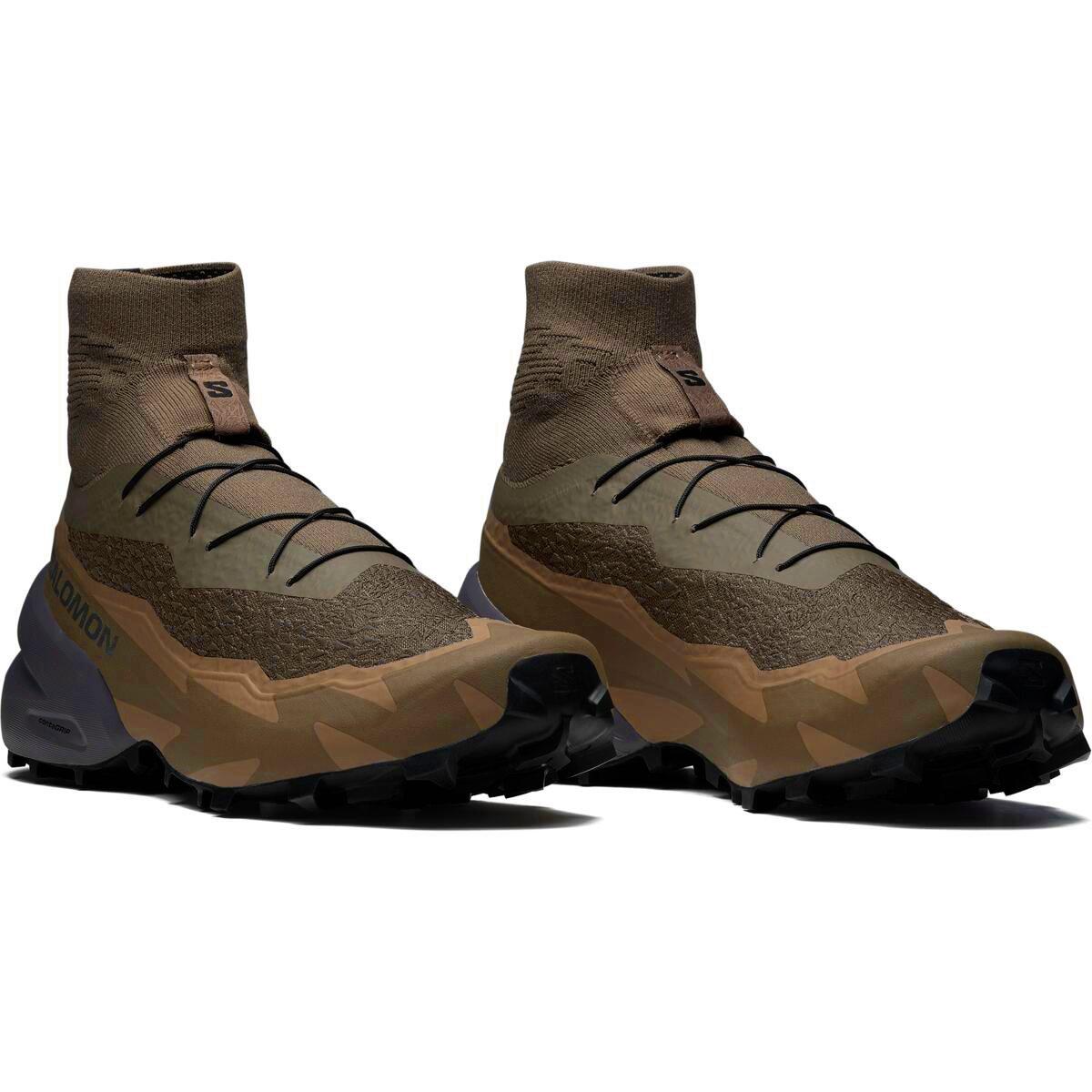 Stone Grey - Salomon - Men's Speedcross Advanced High-Top Trainers - 4