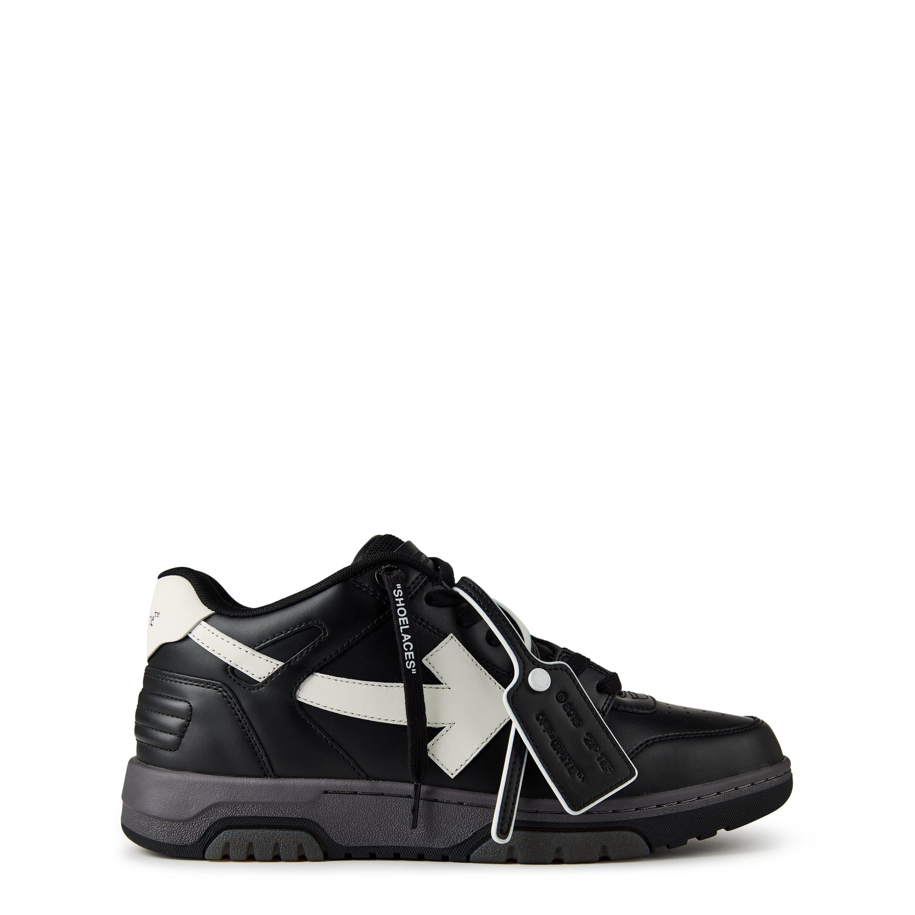 Black/Black - Off White - Men's Out Of Office Classic Trainers, Trademark Branding - 1
