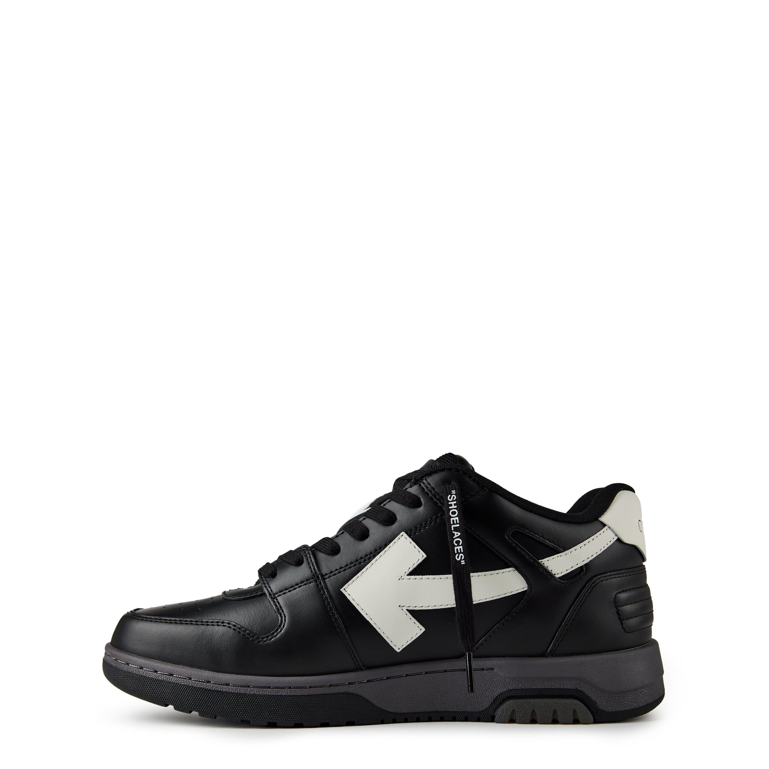 Black/Black - Off White - Men's Out Of Office Classic Trainers, Trademark Branding - 3