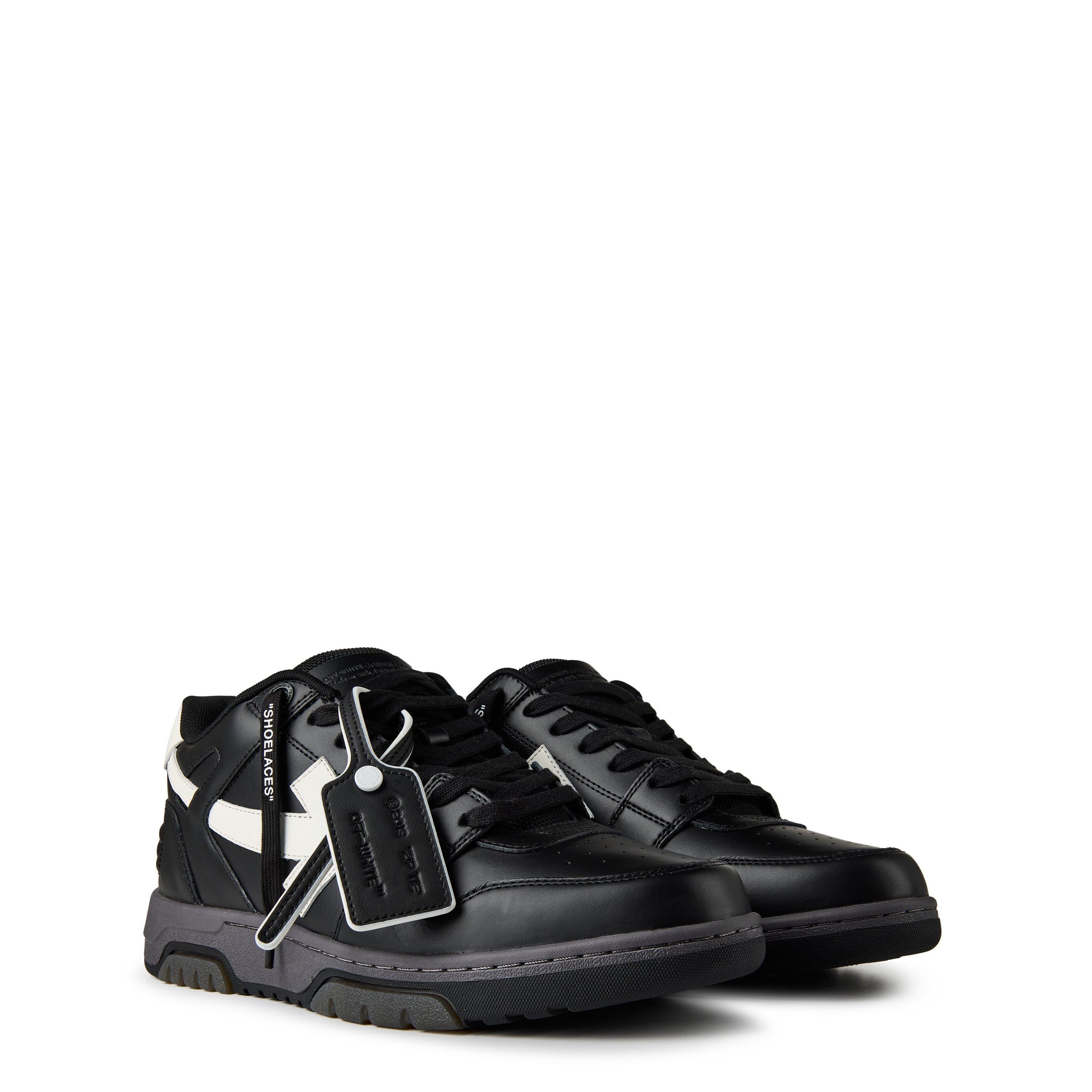 Black/Black - Off White - Men's Out Of Office Classic Trainers, Trademark Branding - 4