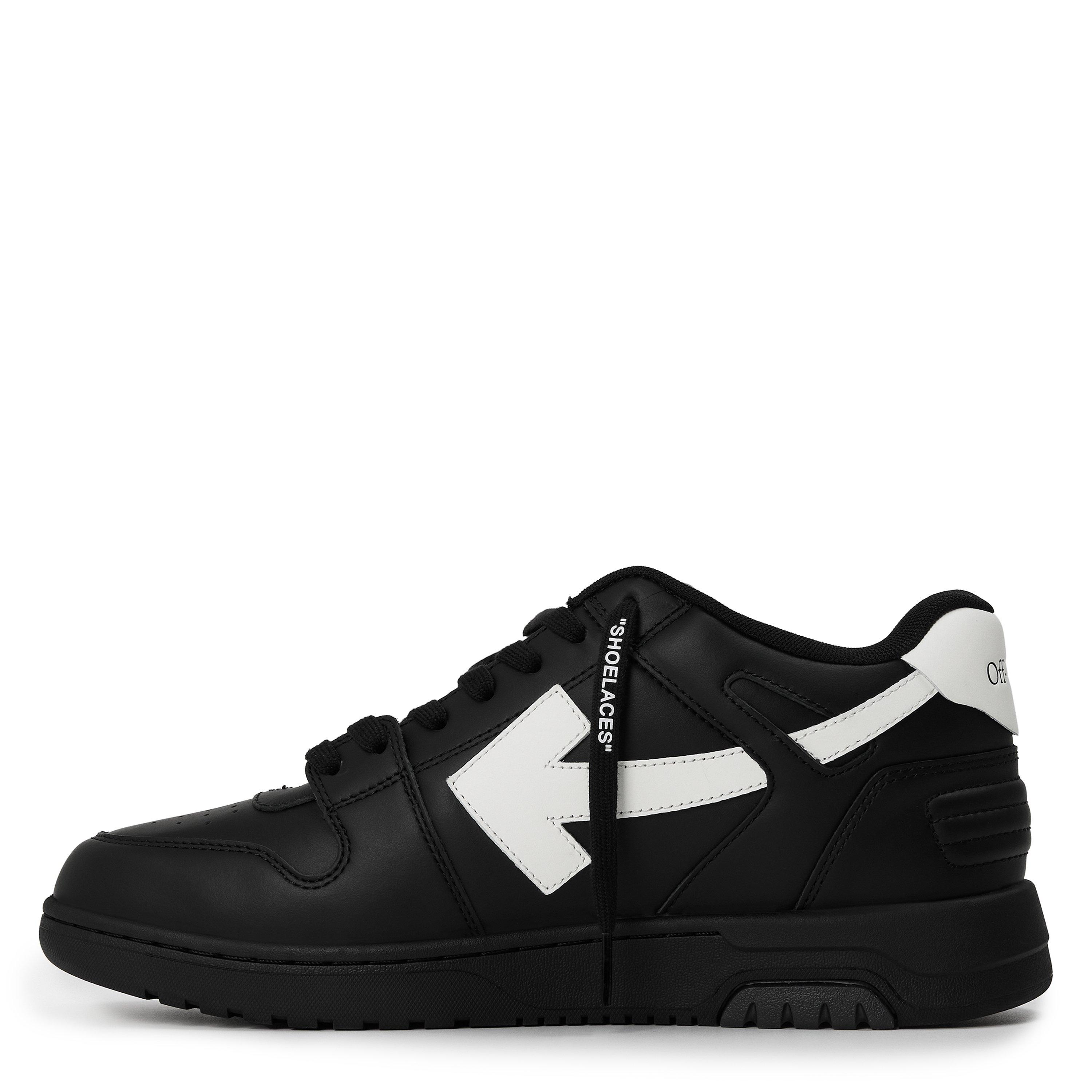 Black/Black - Off White - Men's Out Of Office Classic Trainers, Trademark Branding - 2