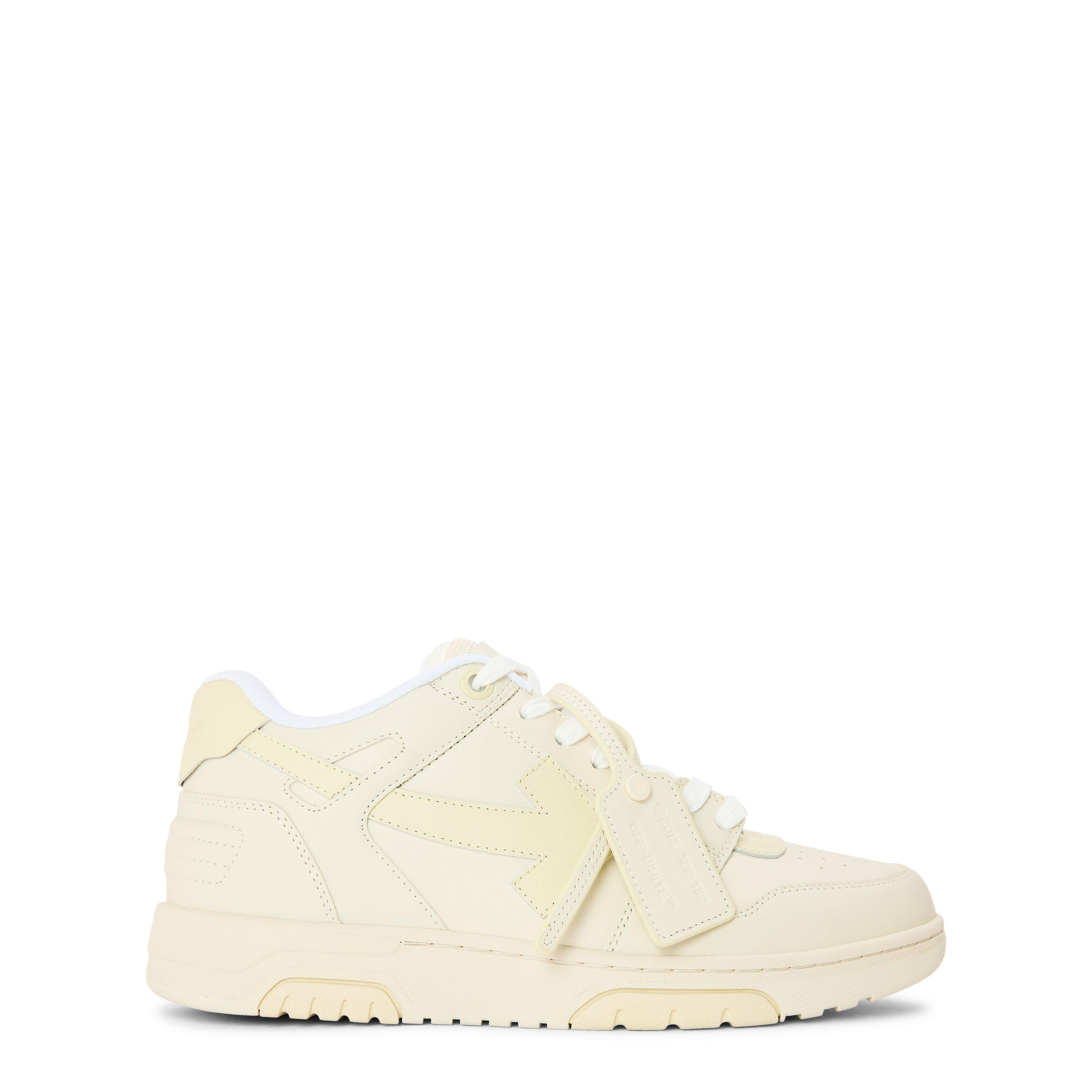 Off White Men's Out Of Office Classic Trainers, Trademark Branding - Sand - Size 9 (43)